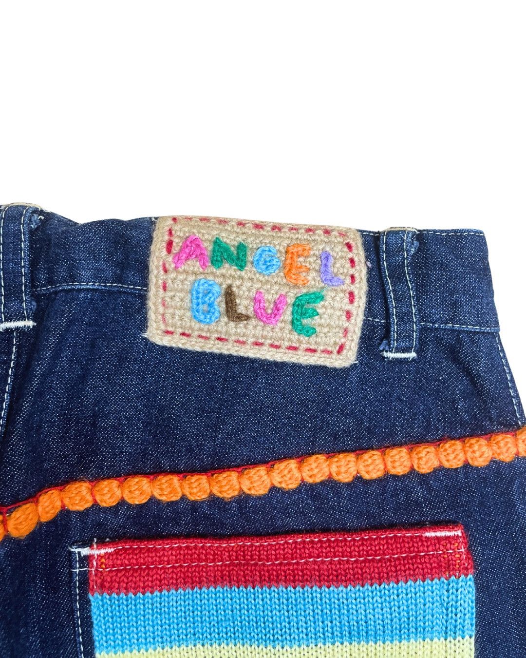 Angel Blue Angel Blue Japan All-Over Print Graphic Shorts JDM Y2K Style Size 29" - 8 Thumbnail