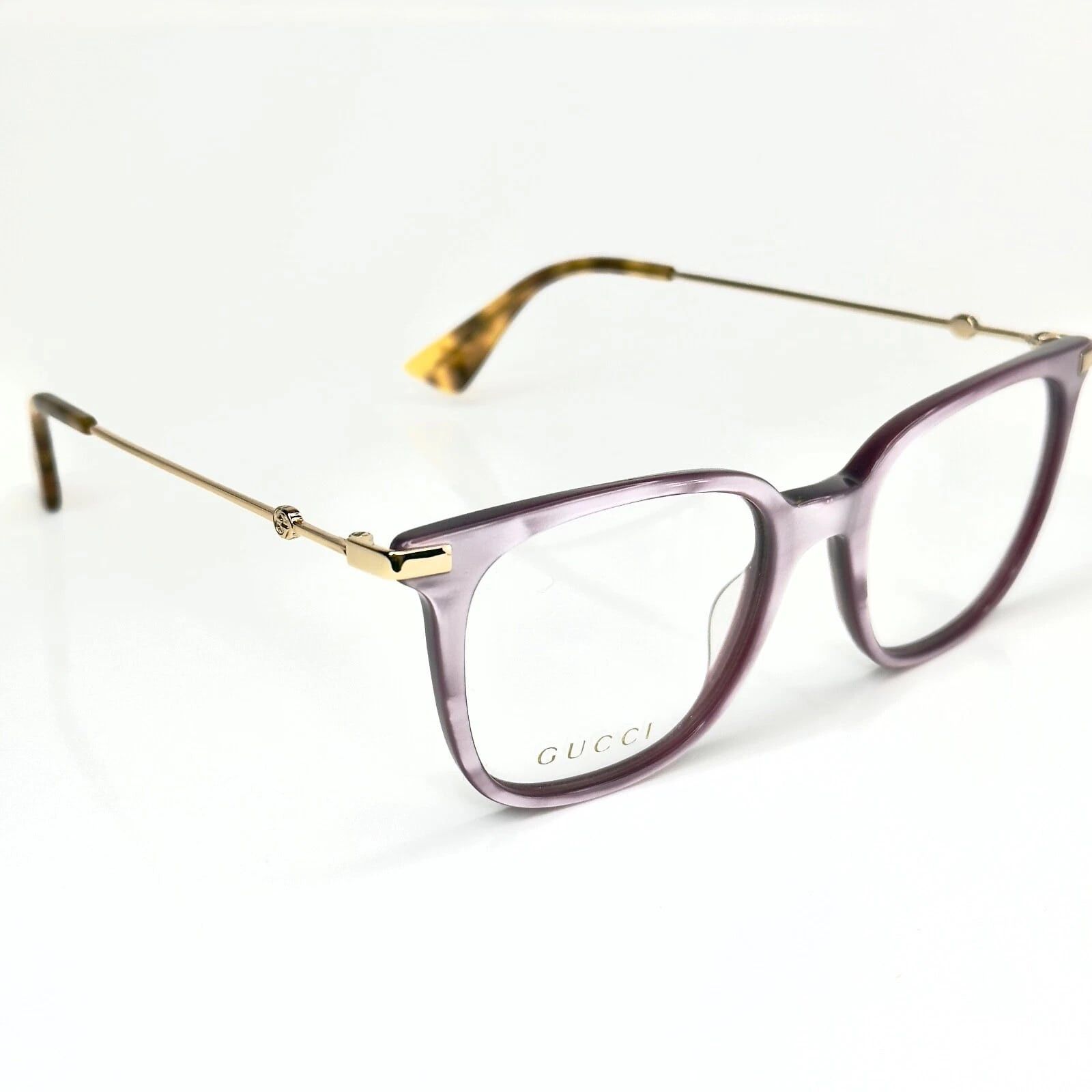 Gucci GUCCI GG0110O AUTHENTIC 0110 Pink Optical Eyeglasses 004 Size ONE SIZE - 5 Thumbnail