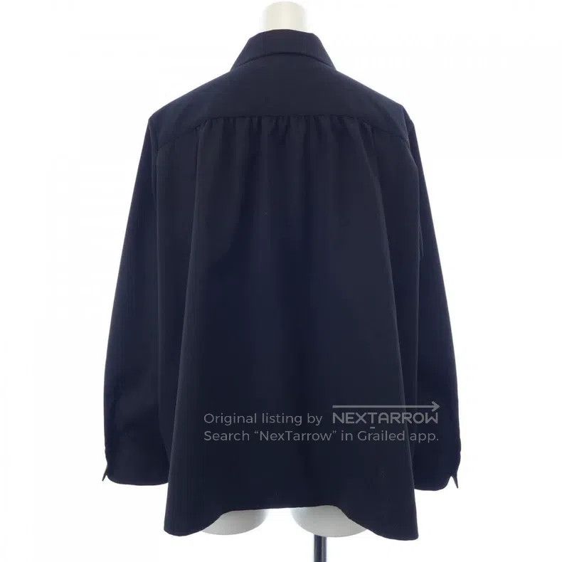 Comme des Garcons Comme Des Garcons Round collar pleated shirt Size M / US 6-8 / IT 42-44 - 2 Thumbnail