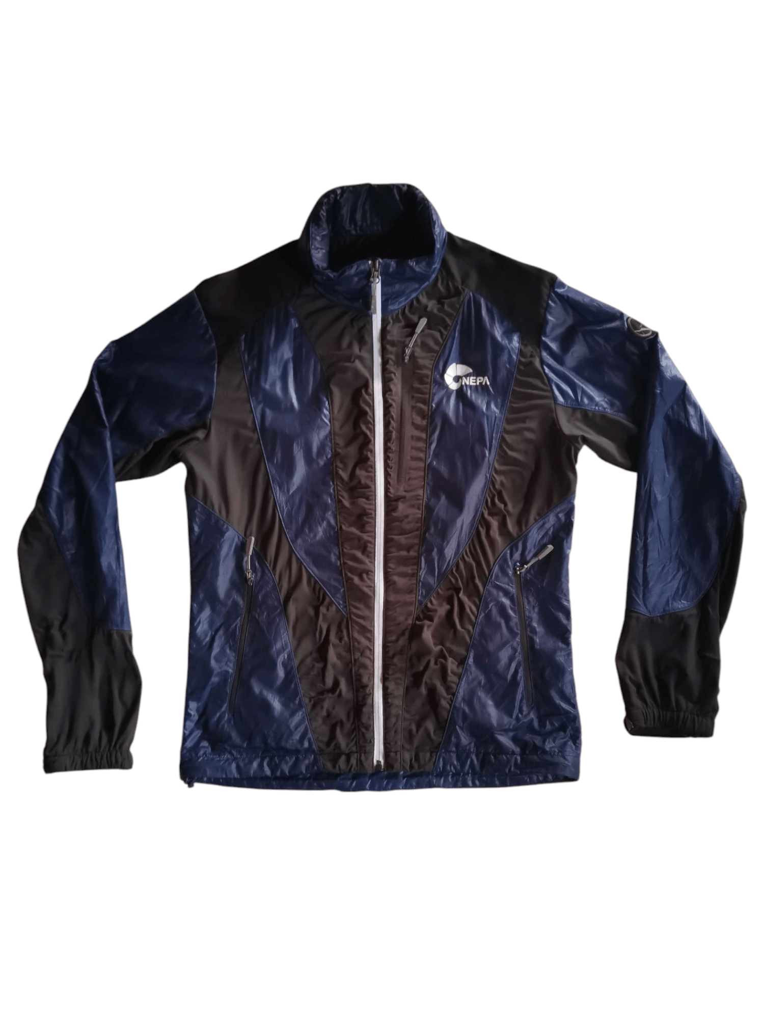 Designer × Vintage Vintage Nepa Windbreaker Jacket Size US L / EU 52-54 / 3 - 2 Thumbnail