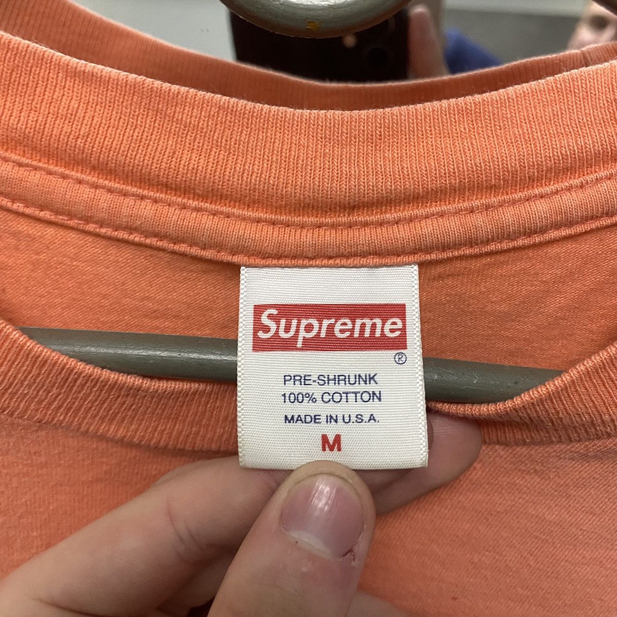 Supreme supreme shirt big logo Size US M / EU 48-50 / 2 - 5 Thumbnail
