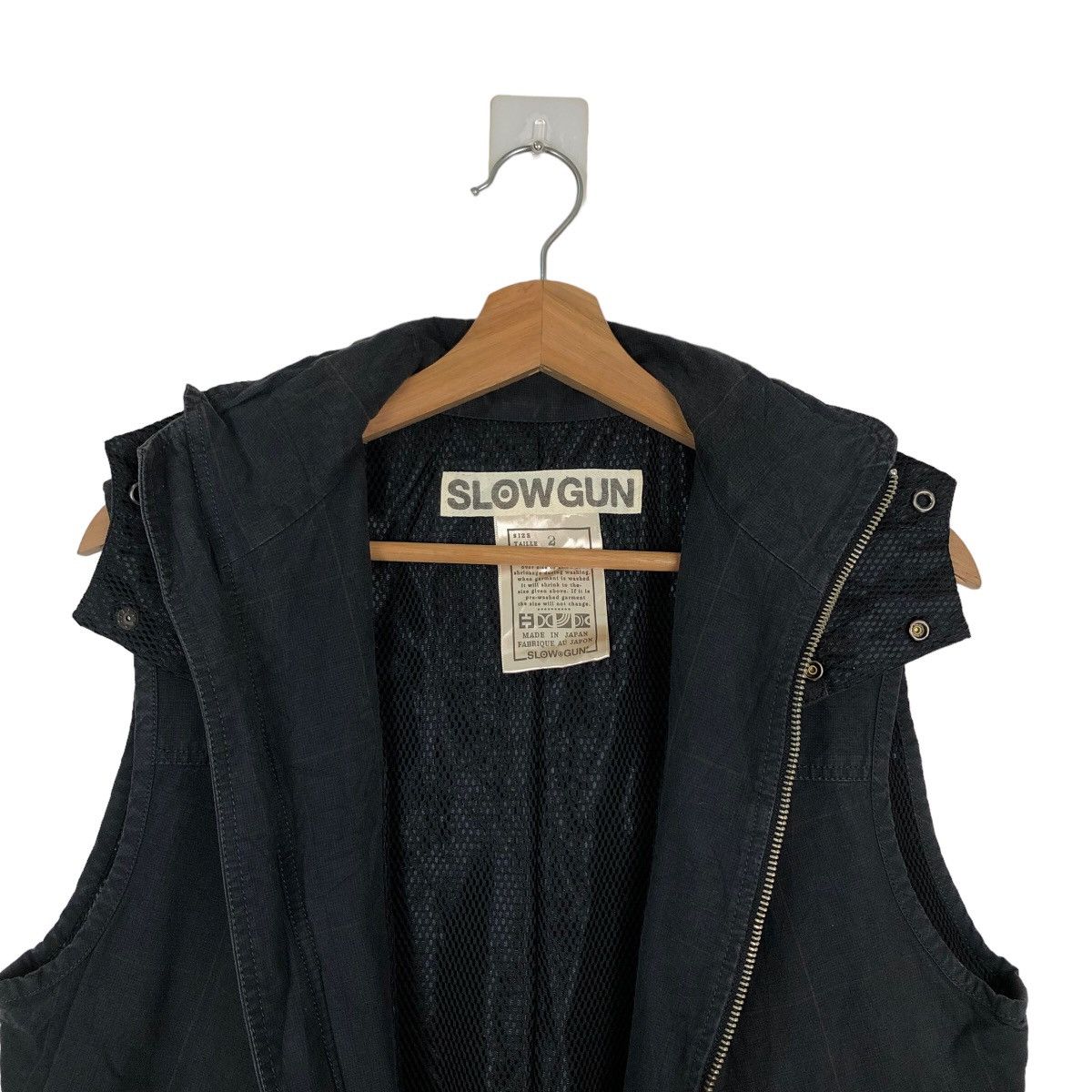 Japanese Brand 🔥90’s VINTAGE UTILITY VEST SLOW GUN MADE JAPAN Size US M / EU 48-50 / 2 - 9 Thumbnail