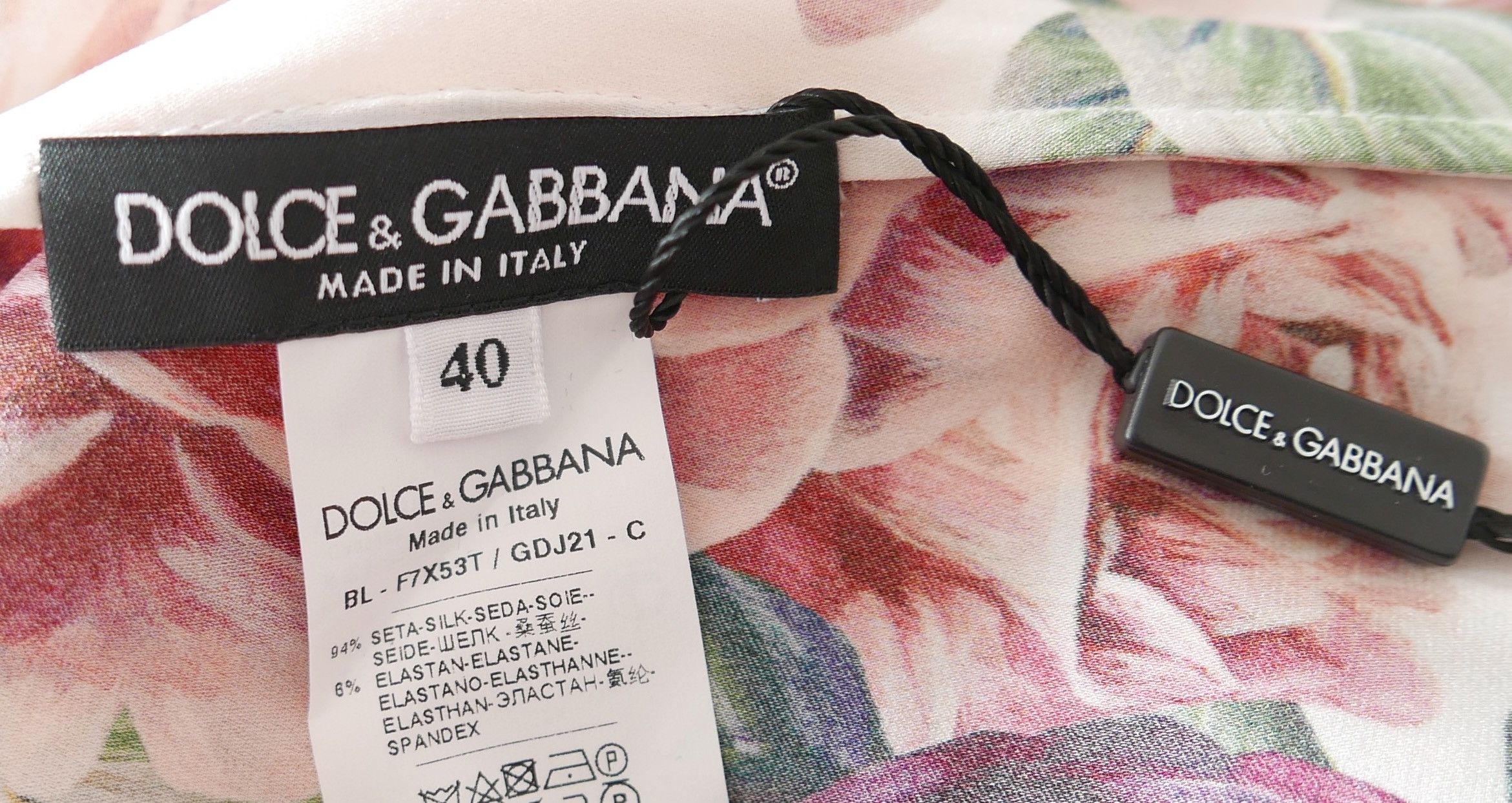 Dolce & Gabbana Dolce & Gabbana rose print top Size S / US 4 / IT 40 - 5 Thumbnail