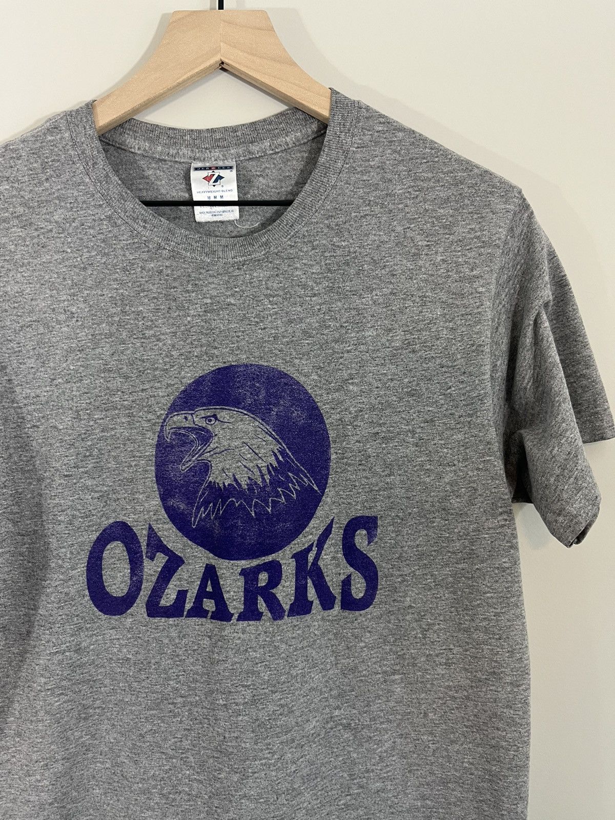 Vintage Ozarks Purple Eagle Logo Tee Size US M / EU 48-50 / 2 - 1 Thumbnail
