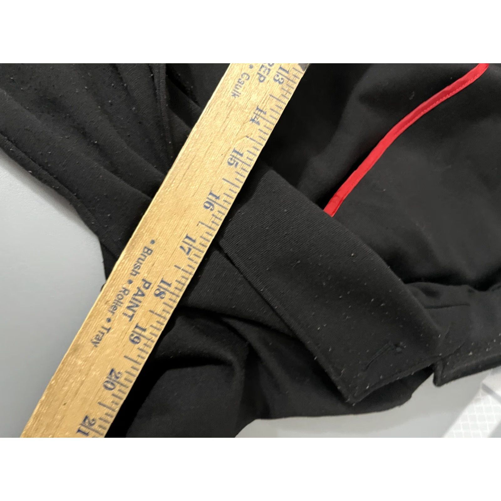 Tommy Hilfiger TOMMY HILFIGER Women's Blazer Size 8 Black One-Button 3/4 Sleeve Regular Fit Solid Size M / US 6-8 / IT 42-44 - 7 Thumbnail