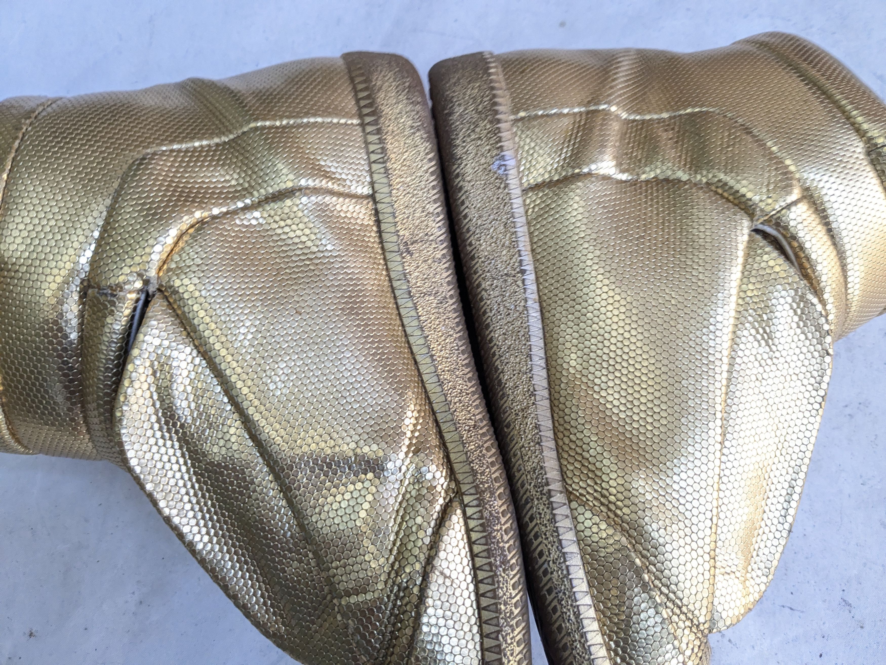 Maison Margiela Maison Margiela Future Gold 8 41 Leather High Tops Size US 8.5 / EU 41-42 - 14 Thumbnail