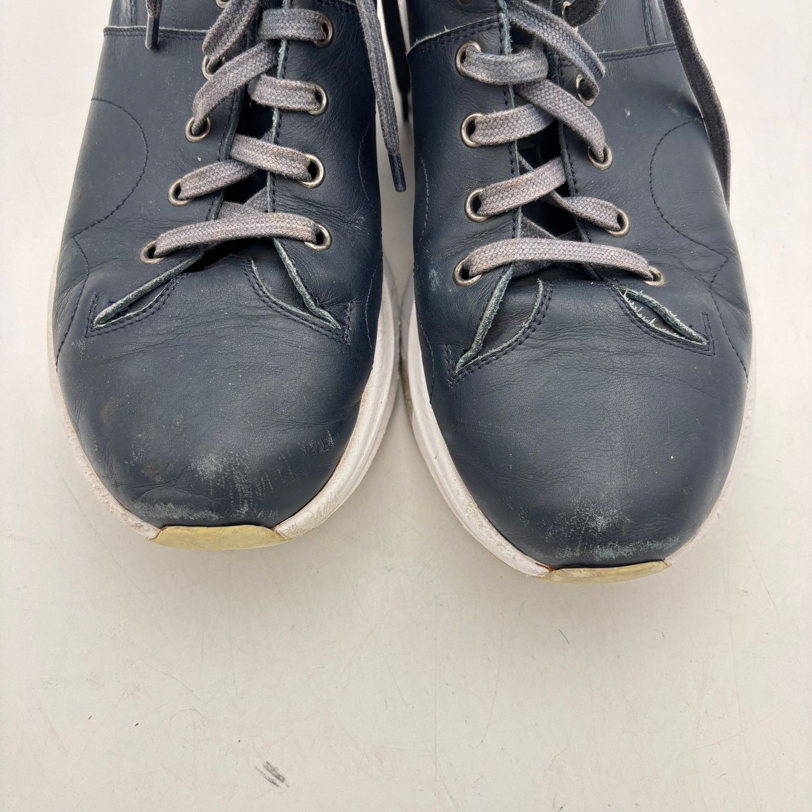 Vivienne Westwood Vivienne Westwood Chibo Leather Hi Top Chunky Sneakers EU 41 Size US 8 / EU 41 - 14 Thumbnail