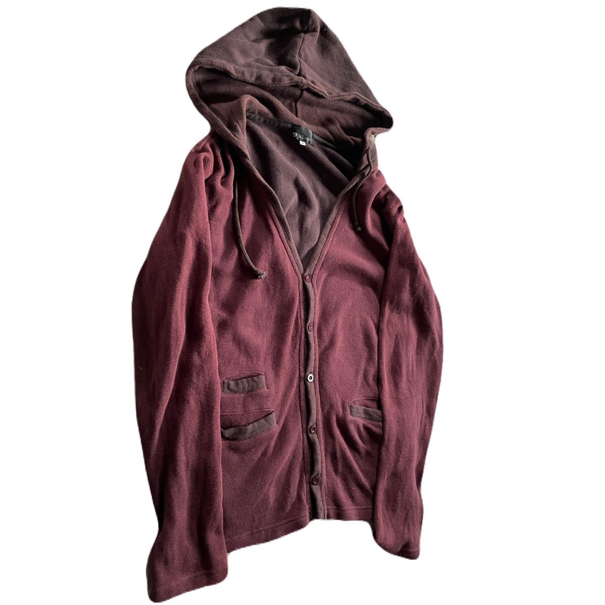 If Six Was Nine 2000s Japanese archive Vkei Docking Hooded Cardigan Y2K Size US M / EU 48-50 / 2 - 3 Thumbnail