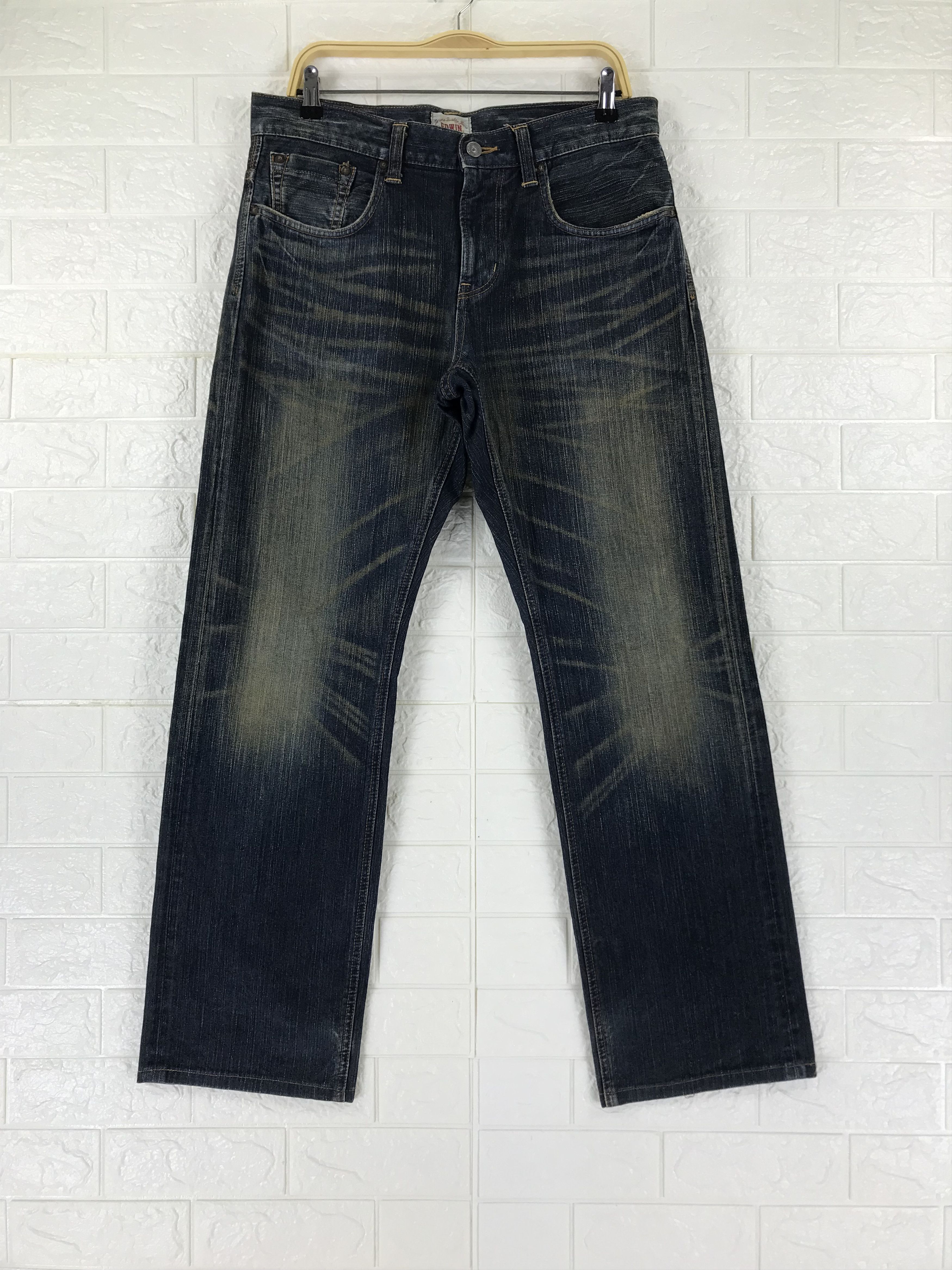 Edwin Vintage Edwin XV Blue Wash Jeans Size US 33 - 1 Thumbnail