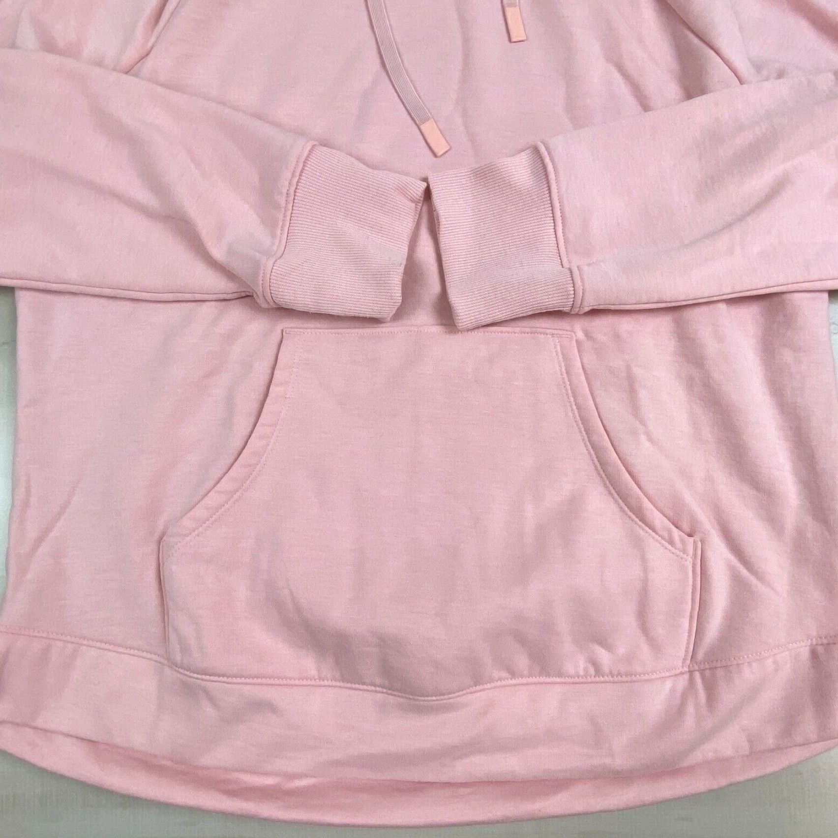 Athletic Works Athletic Works Womens Hoodie Sweatshirt Medium Pink Front Pocket Soft Ladies Hoodie Size M / US 6-8 / IT 42-44 - 5 Thumbnail