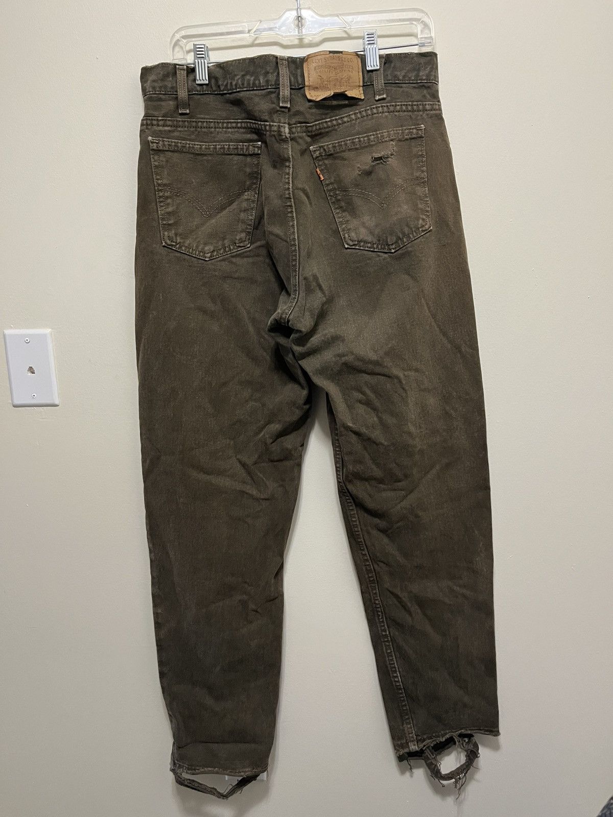 Levi's Vintage Levis 550 Orange tabs Size US 33 - 2 Thumbnail