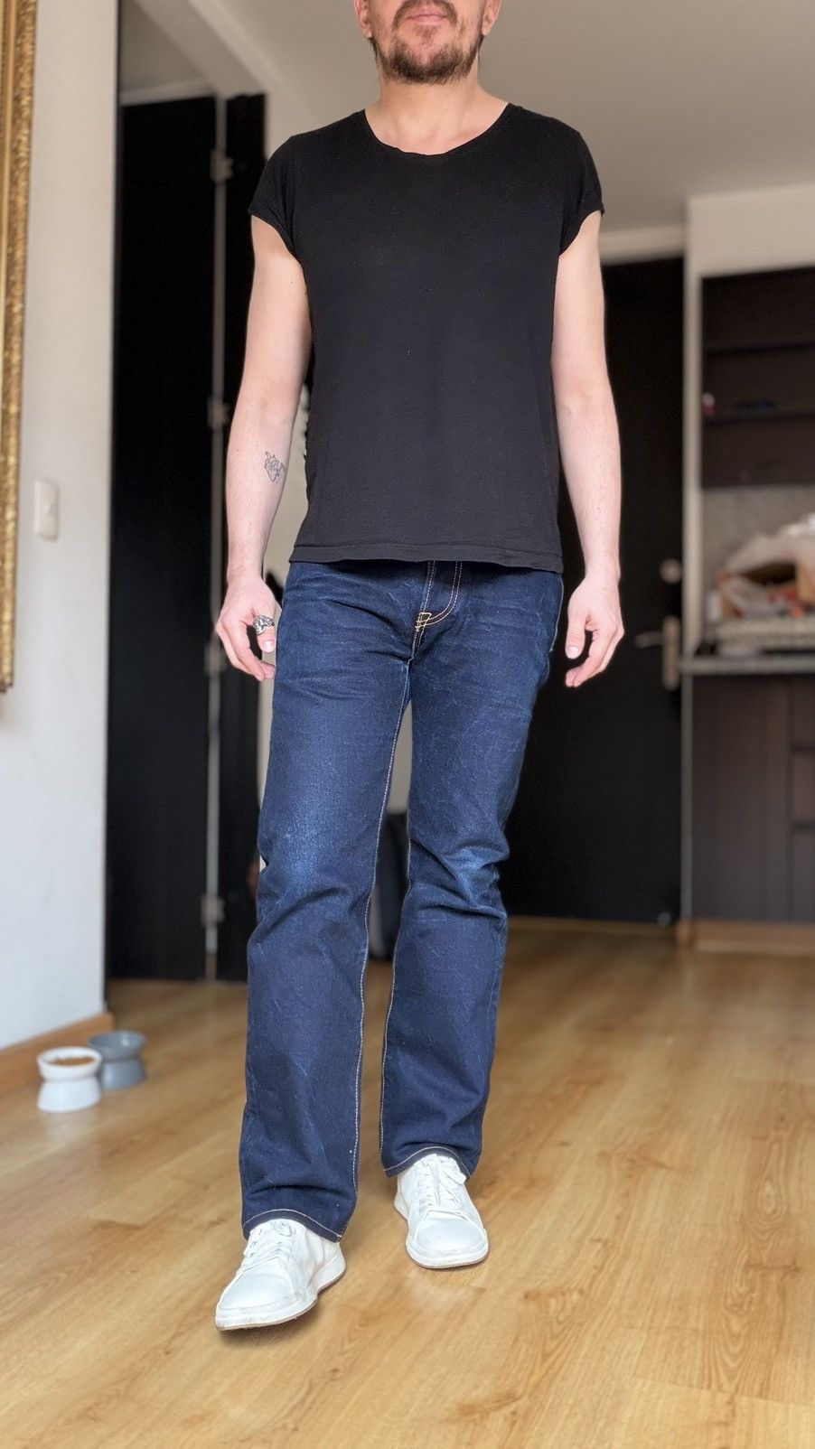 Iron Heart Iron Heart IH 666SII 18oz Double Indigo 32x29 Size US 32 / EU 48 - 12 Thumbnail