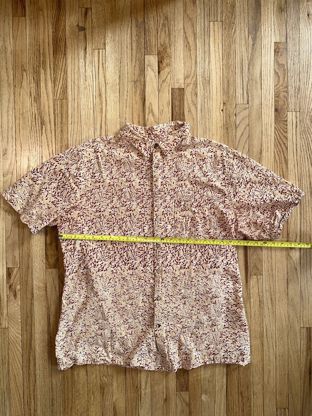 Other Floral Orange Red Button Down Size Large Size US L / EU 52-54 / 3 - 4 Thumbnail