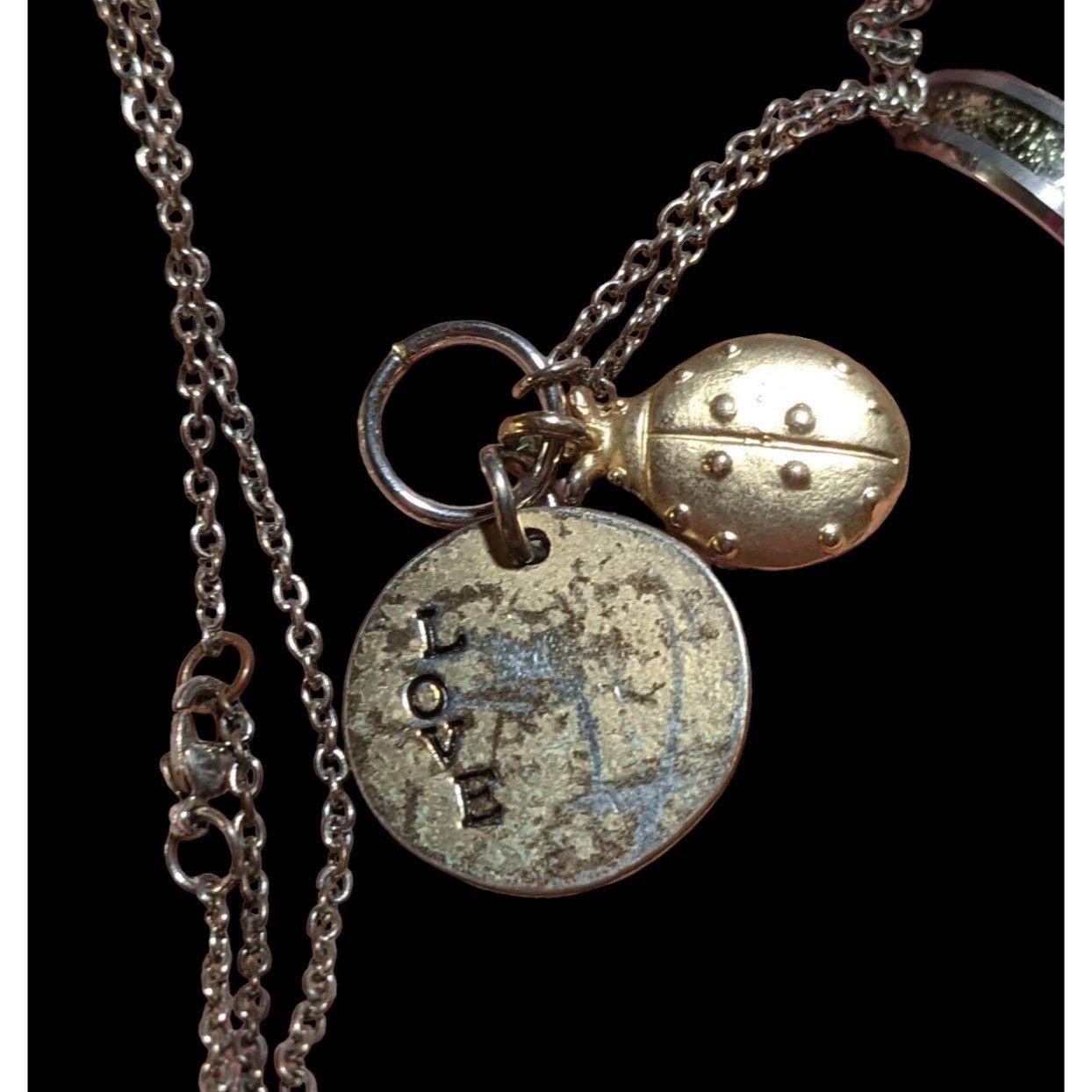 Other Gold Ladybug Love Charm Necklace Size ONE SIZE - 2 Thumbnail