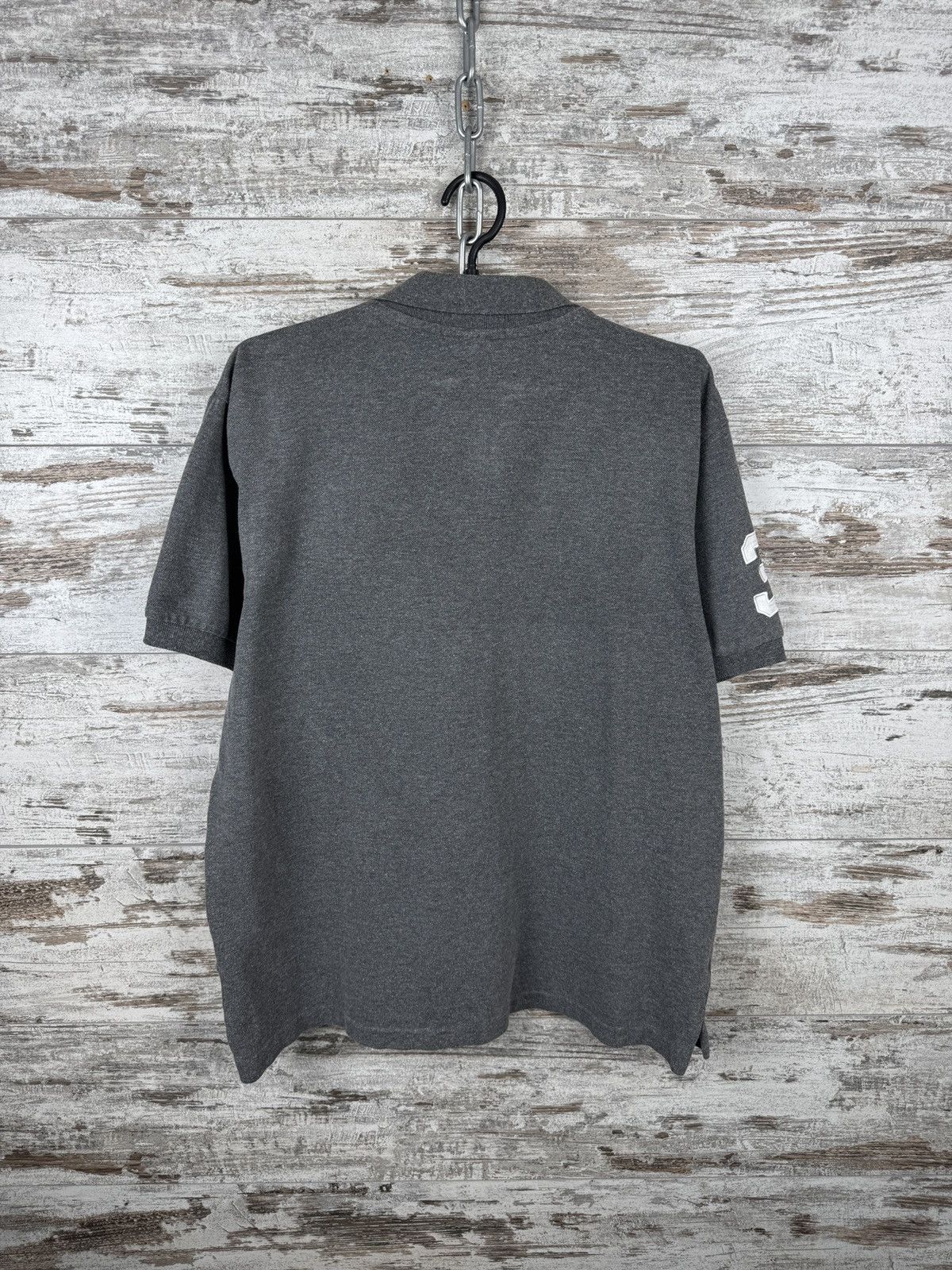 Polo Ralph Lauren × Vintage Mens Vintage Polo Ralph Lauren polos 3 grey T-shirt tee Size US XL / EU 56 / 4 - 11 Thumbnail