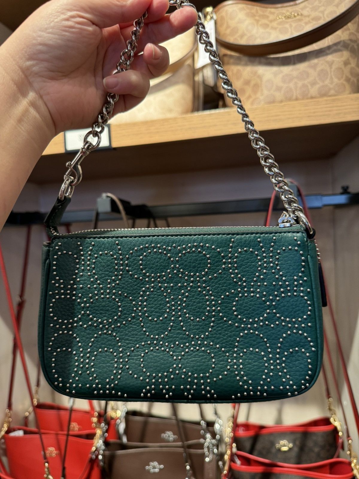 Coach NWT Coach Nolita 19 With Signature Rivets CX262 NWT Size ONE SIZE - 2 Thumbnail