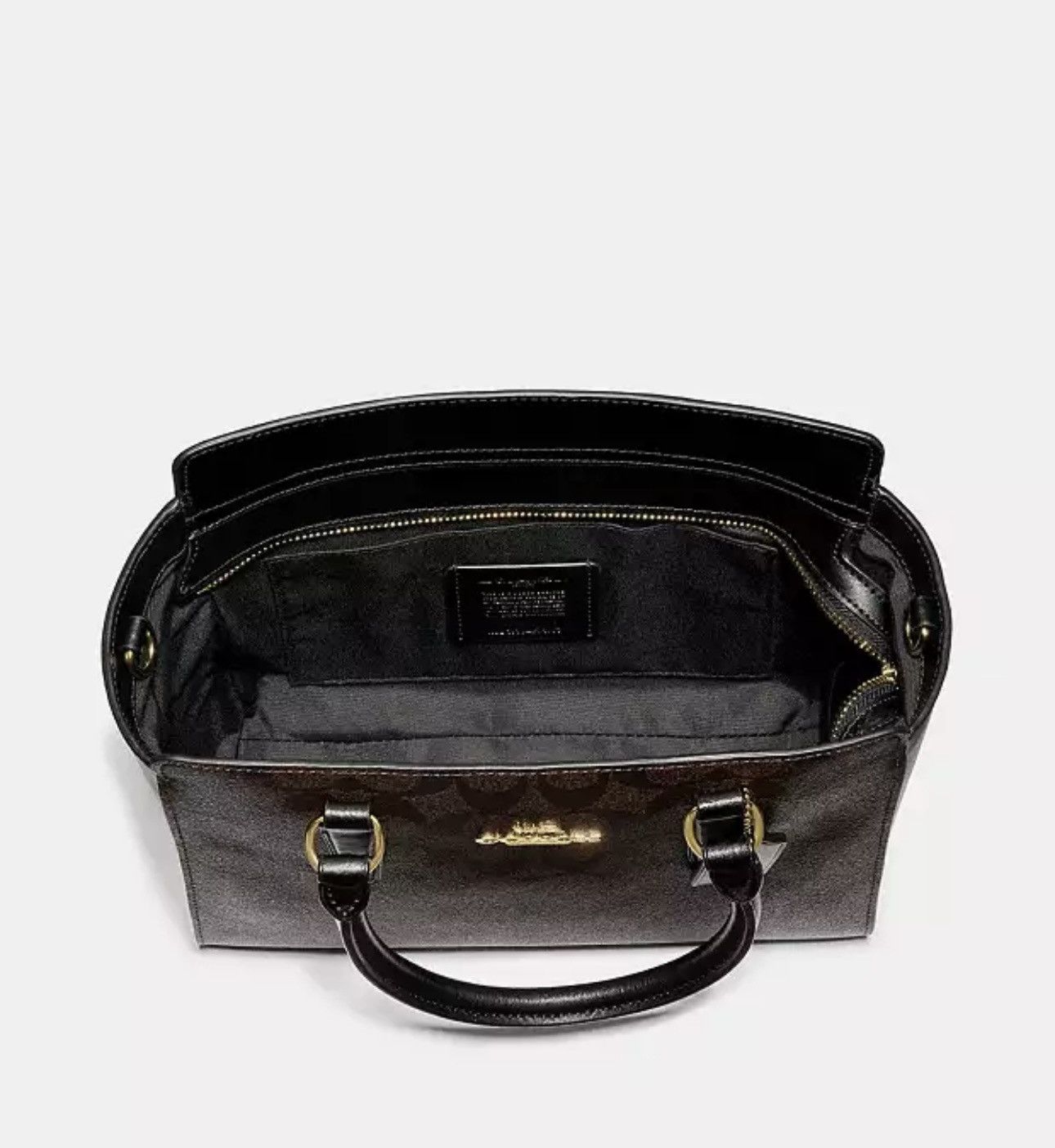 Coach Coach Leah Satchel In Signature Canvas Bag Size ONE SIZE - 7 Thumbnail