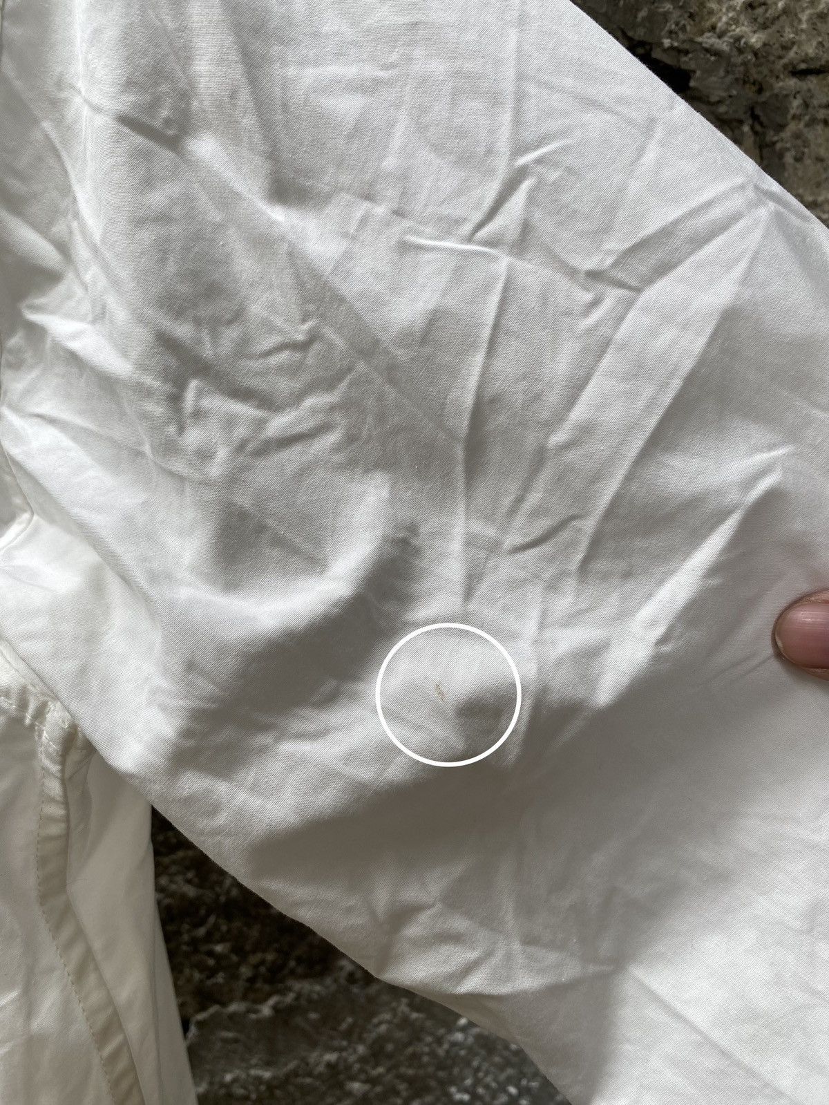C2H4 Raw Edge Button Shirt Size US S / EU 44-46 / 1 - 17 Thumbnail