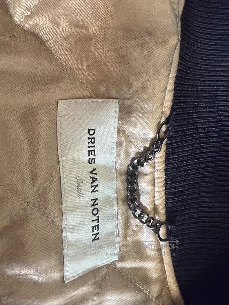 Dries Van Noten Dries Van Noten Black Outer Top Size US S / EU 44-46 / 1 - 7 Thumbnail