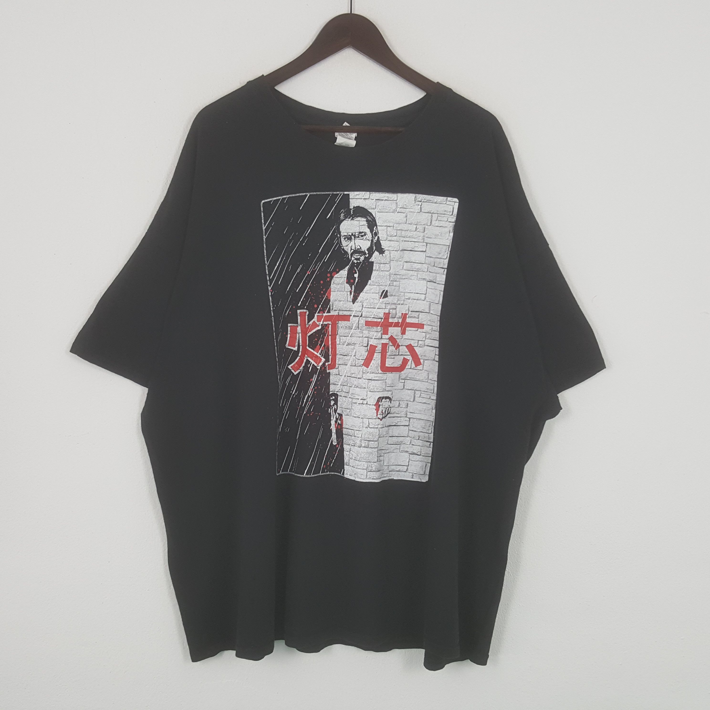 image of John Wick Japan Movie Edition Tshirt in Black, Men's (Size 2XL)