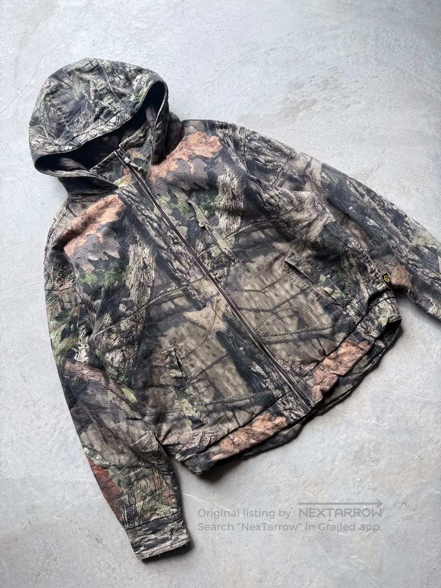 Vintage Vintage 90s Yukon Mossy Oak Camo Jacket. Size US L / EU 52-54 / 3 - 3 Thumbnail