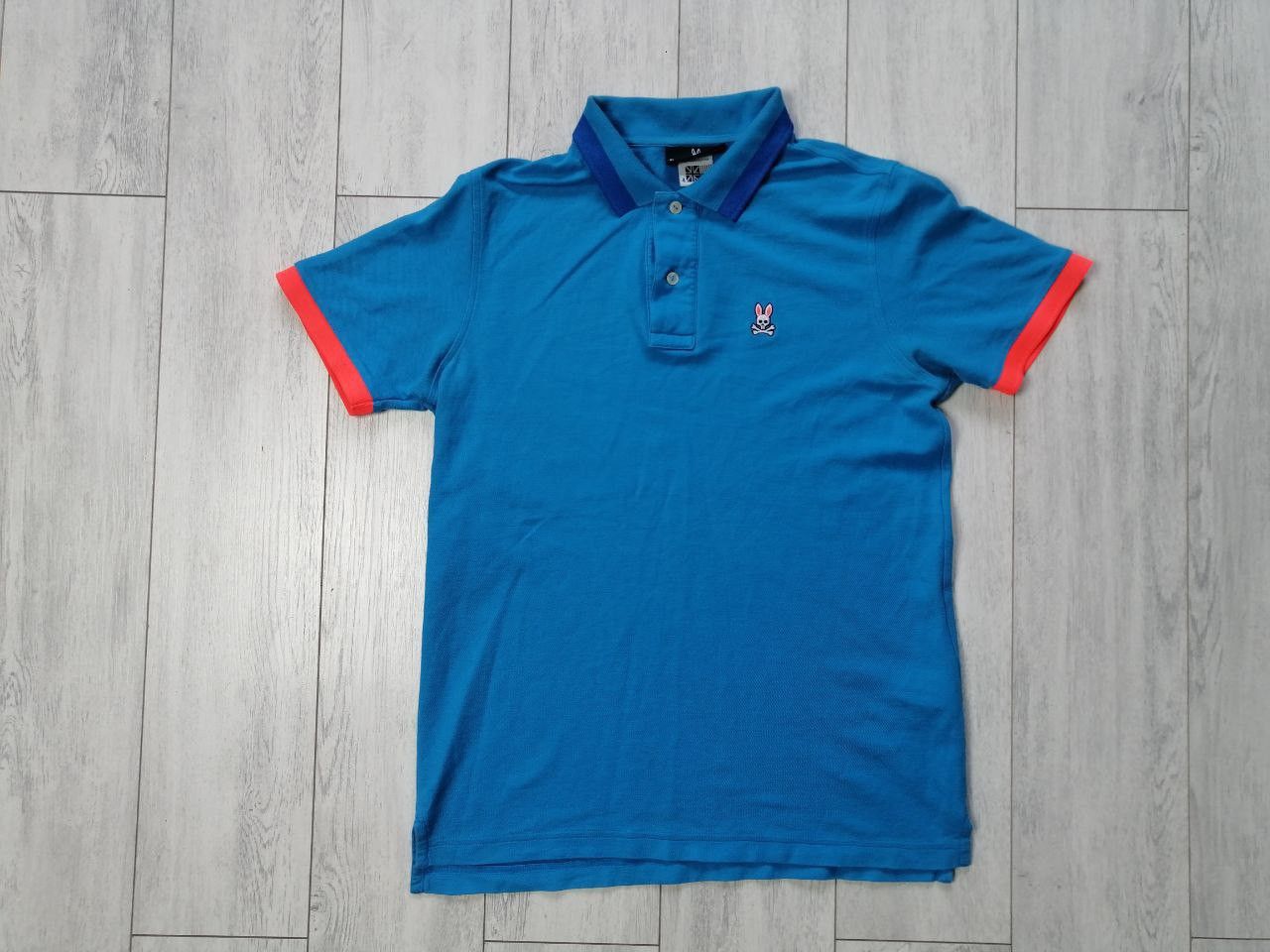 Psycho Bunny Psycho Bunny Hayfield Polo Electric Teal Size M Size US M / EU 48-50 / 2 - 1 Thumbnail