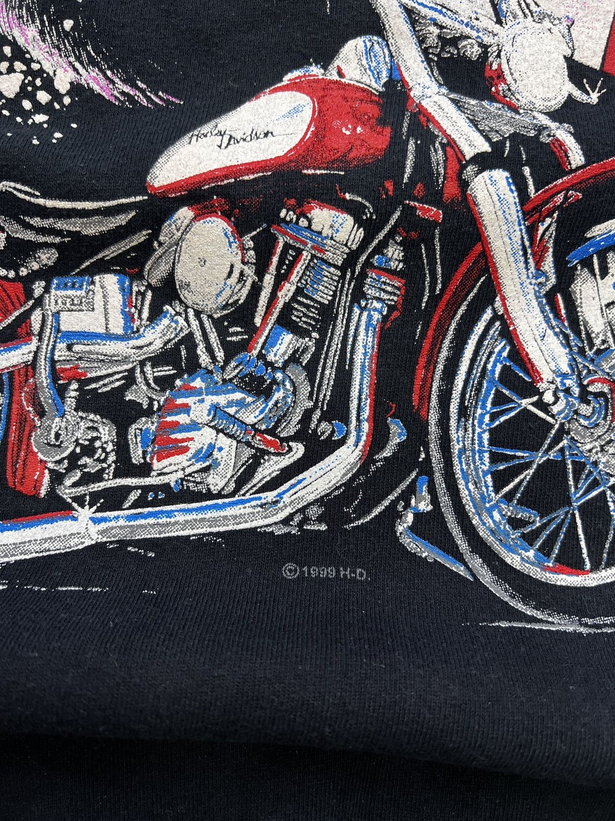 Harley Davidson VINTAGE HARLEY DAVIDSON 1999 sweatshirt 3D embleme Size US M / EU 48-50 / 2 - 5 Thumbnail