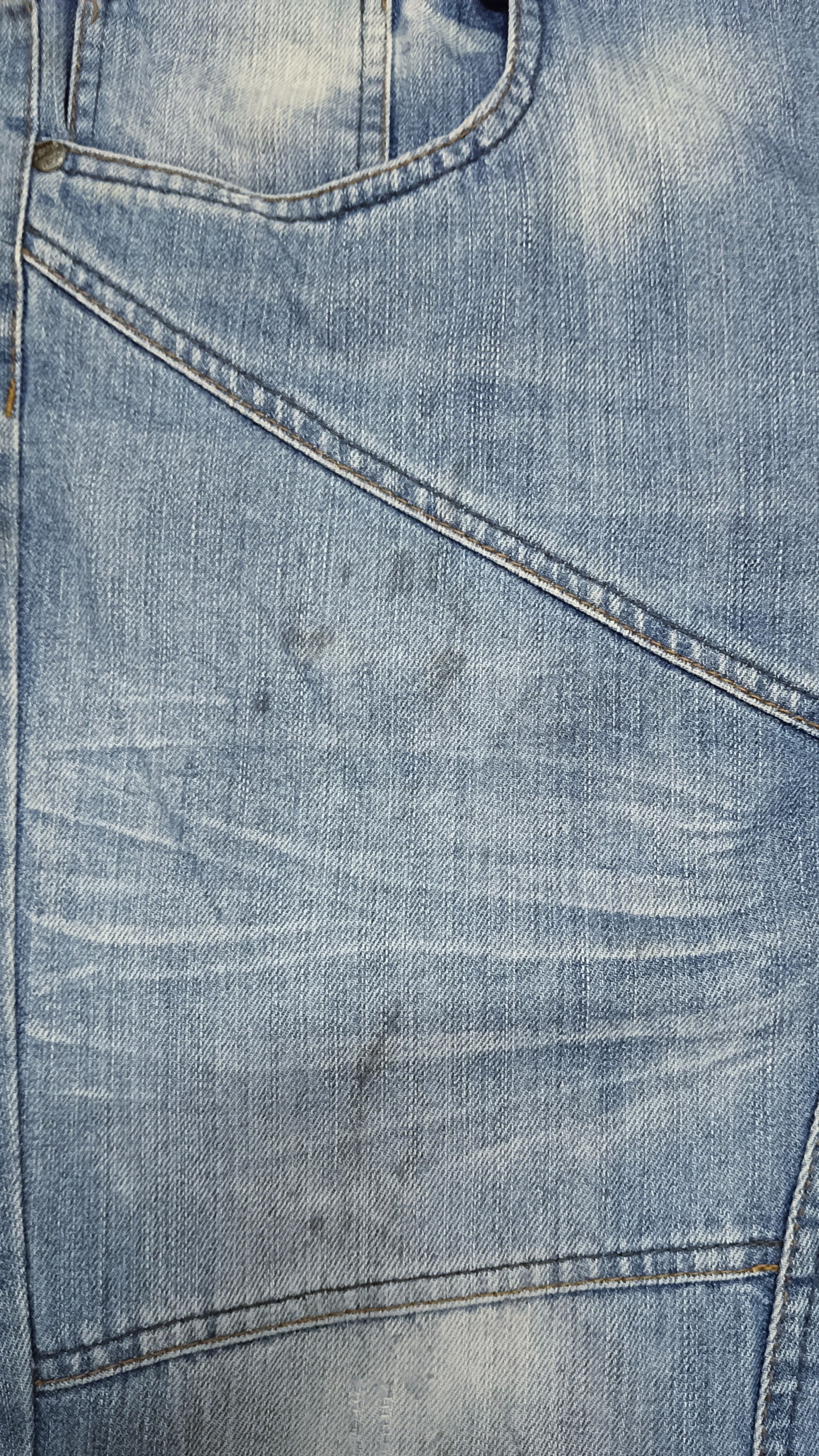 Denim & Co. 🔥FYE🔥 Button Fly Distressed Punk Denim Size US 34 / EU 50 - 7 Thumbnail