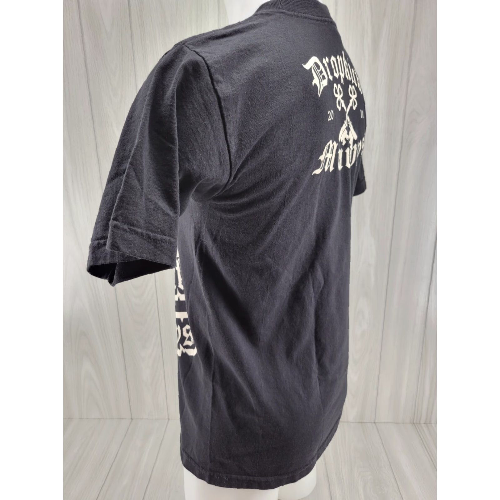 Logo 7 VINTAGE Dropkick Murphys Prayer Hands Logo Black Band T Shirt Made in USA Medium Size US M / EU 48-50 / 2 - 7 Thumbnail