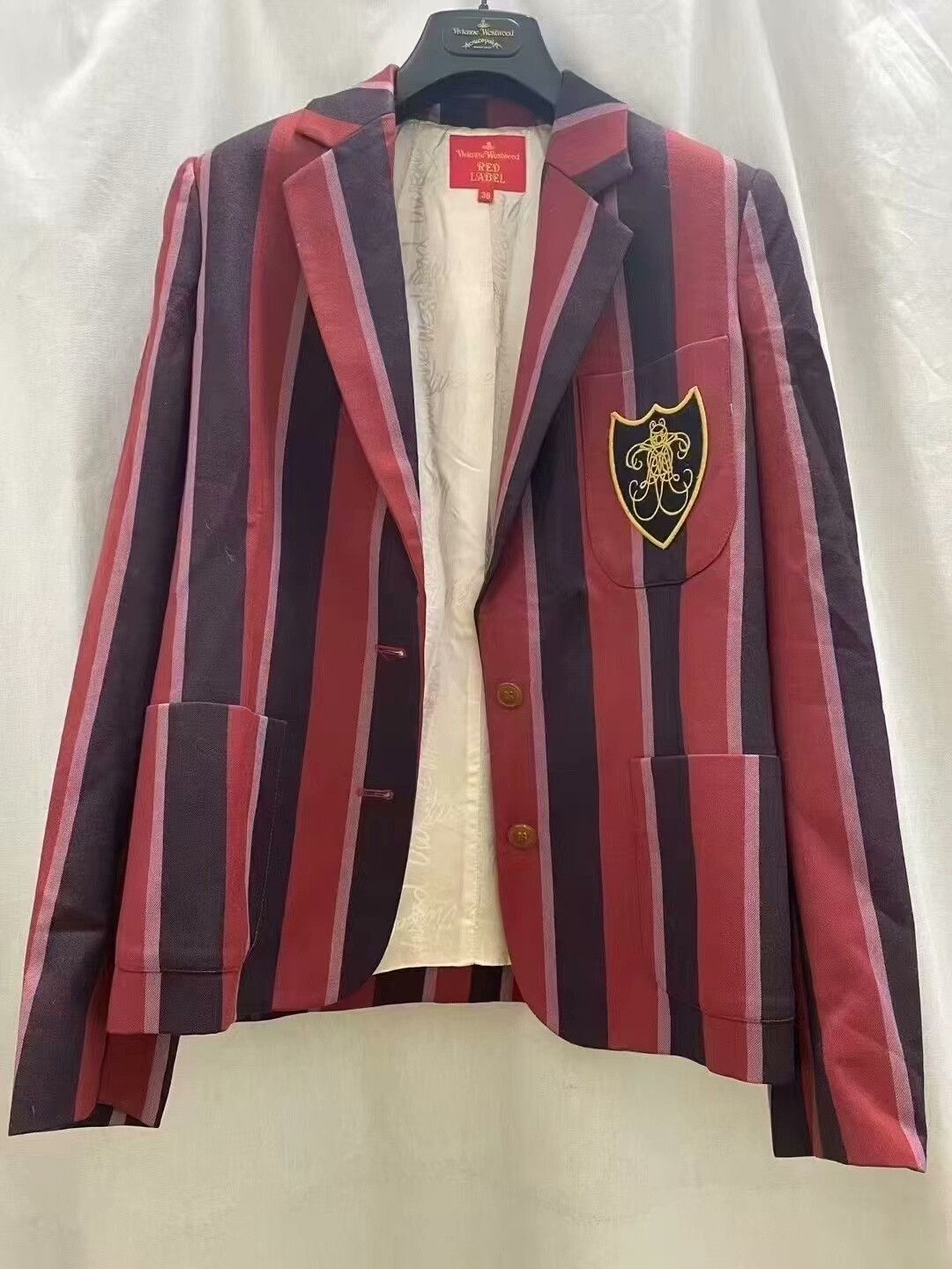 Vivienne Westwood vivienne westwood red black striped blazer Size M / US 6-8 / IT 42-44 - 1 Thumbnail