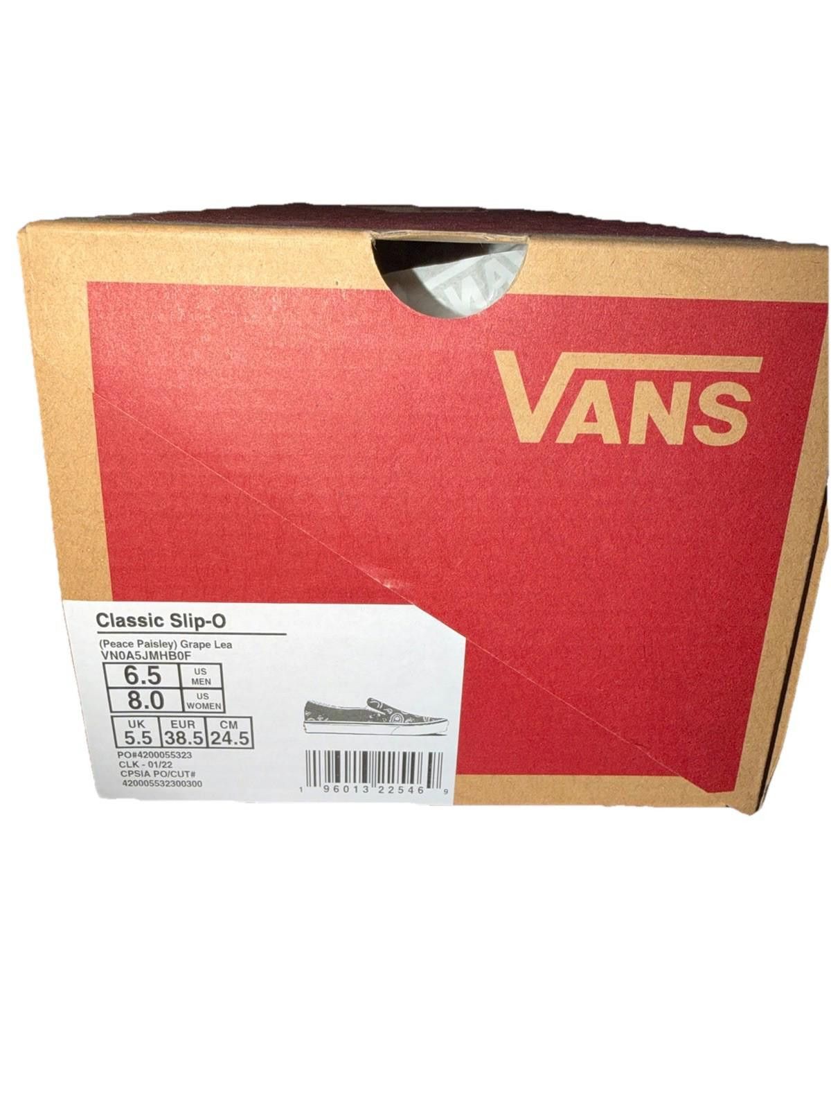 Vans Vans Classic Slip-On Shoes with Paisley Print Size US 7.5 / IT 37.5 - 9 Thumbnail
