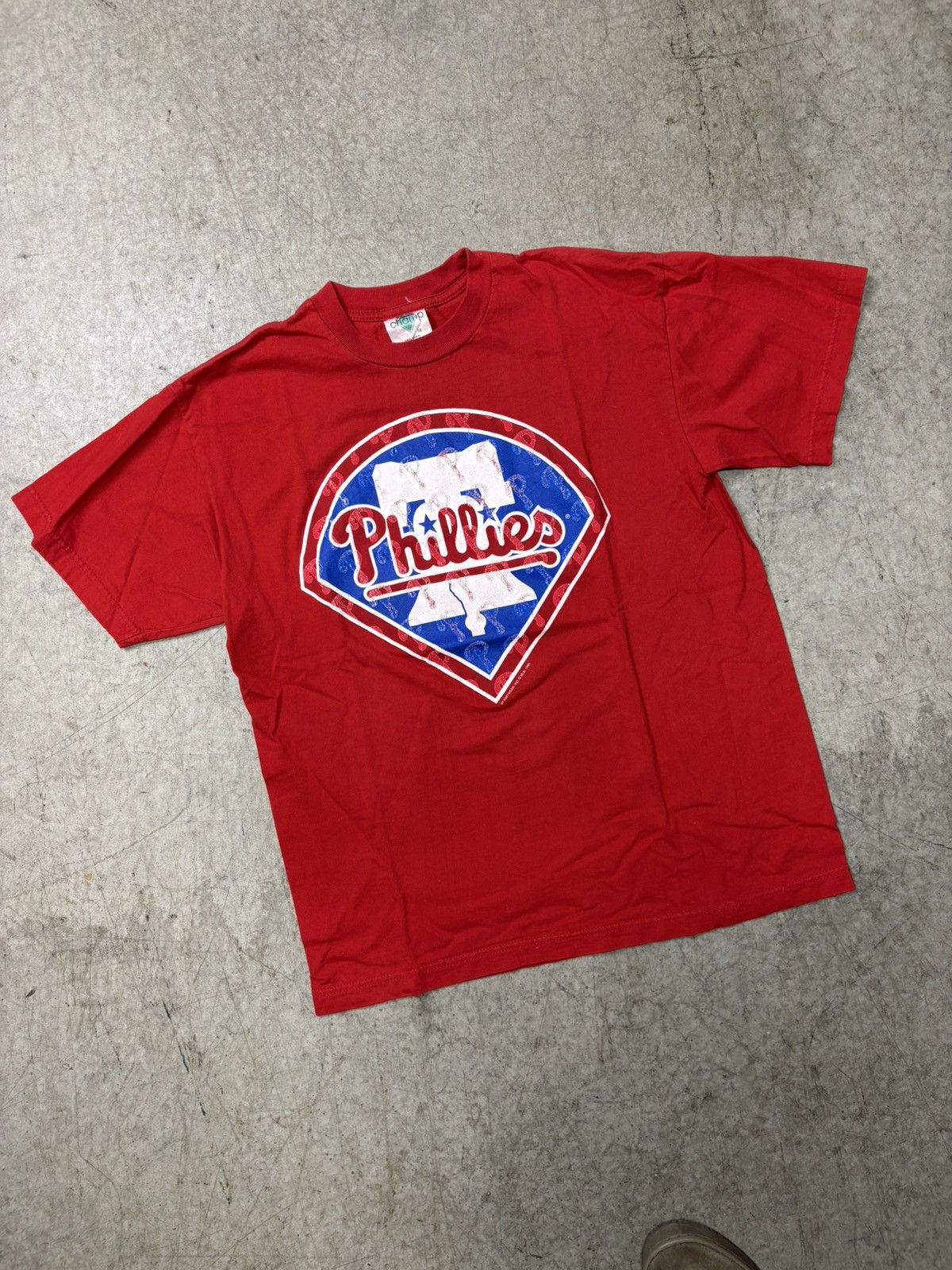 MLB Vintage 90s Phillies baseball T-Shirt Size US M / EU 48-50 / 2 - 1 Thumbnail