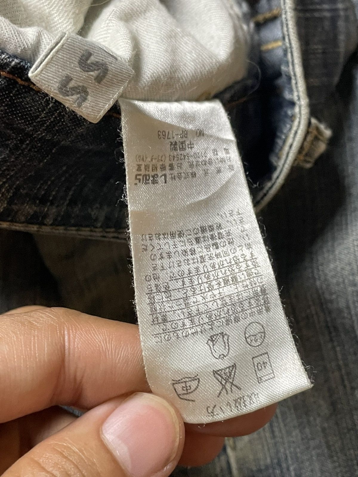 Japanese Brand × Vintage CLOSSHI Japanese Brand Straight Cut Jeans (93) Size US 33 - 10 Thumbnail