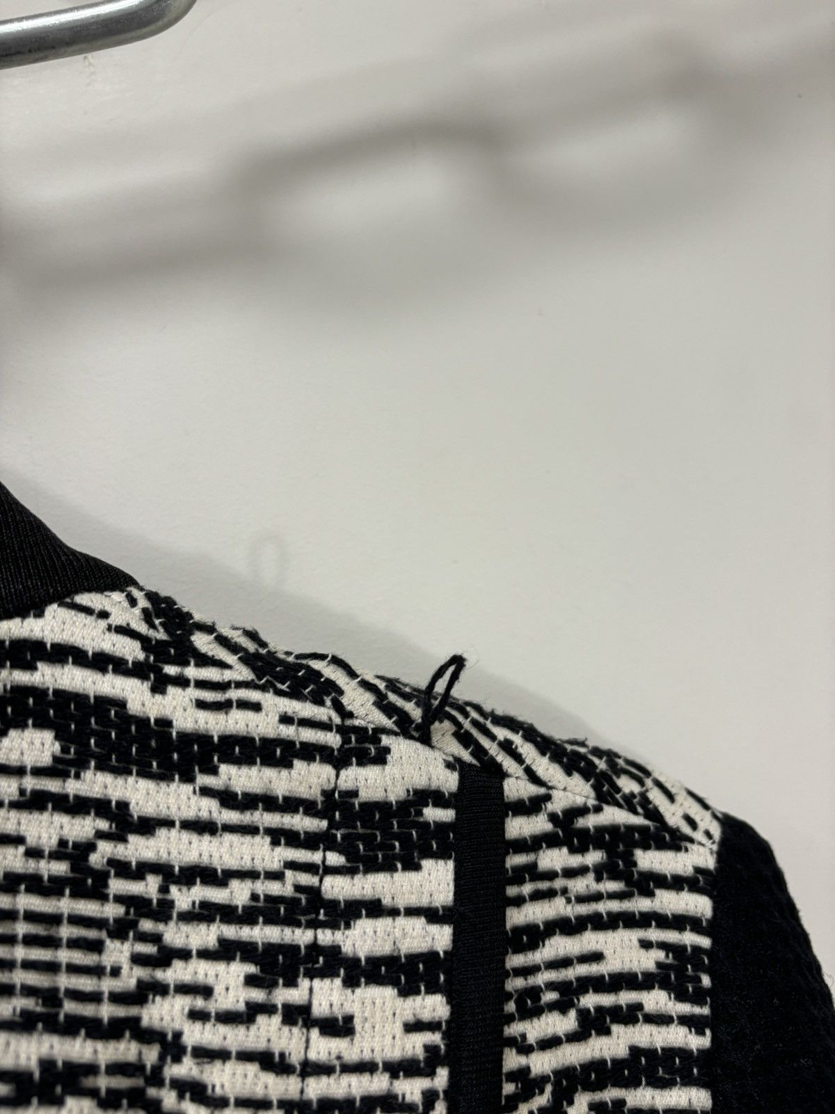 Iro IRO Skyla Black White Luxury Full Zip Women’s Jacket Size XS / US 0-2 / IT 36-38 - 18 Thumbnail