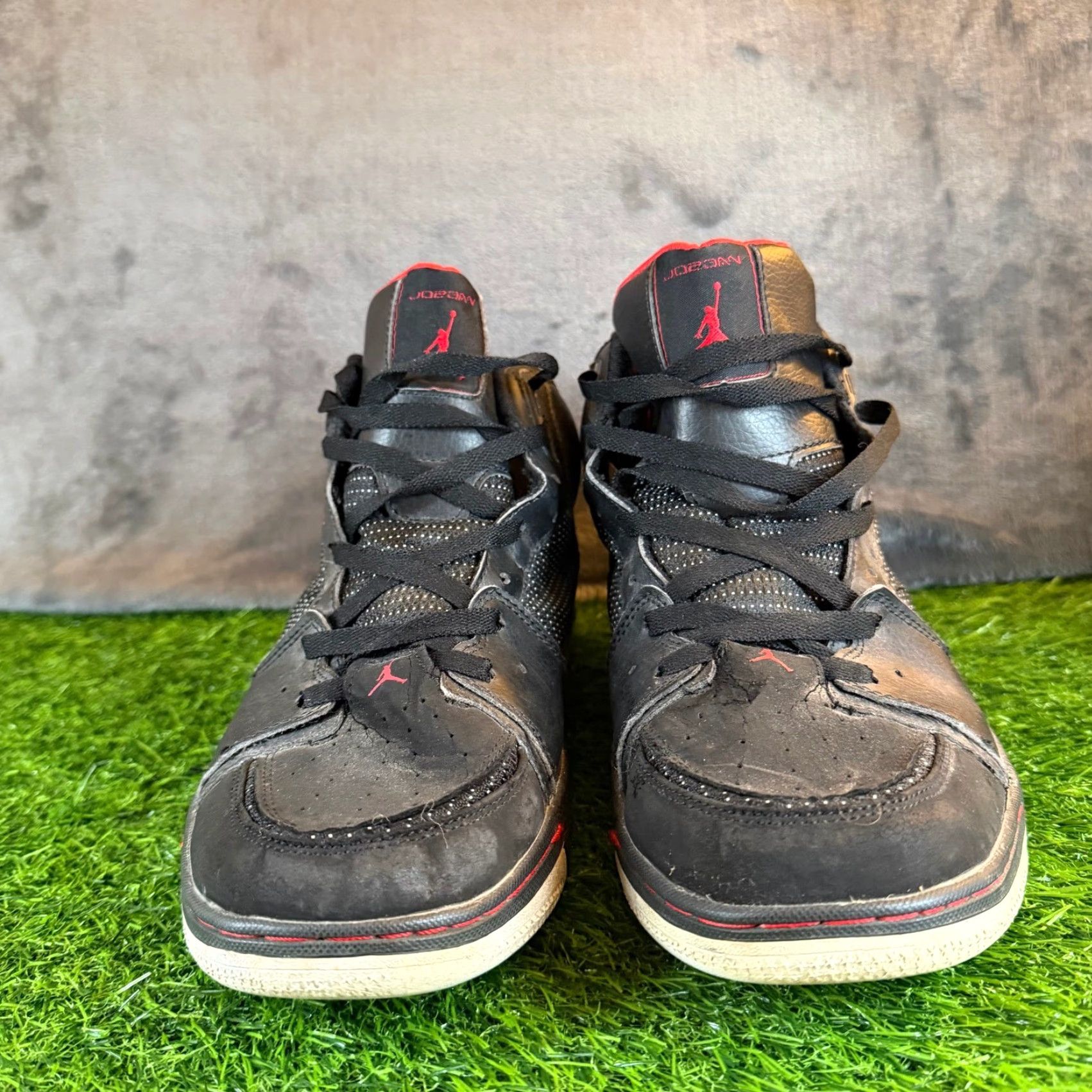 Jordan Brand Jordan Flight 23 Mens Size 11 Black High Top Basketball Sneakers 331819-061-015 Size US M / EU 48-50 / 2 - 3 Thumbnail