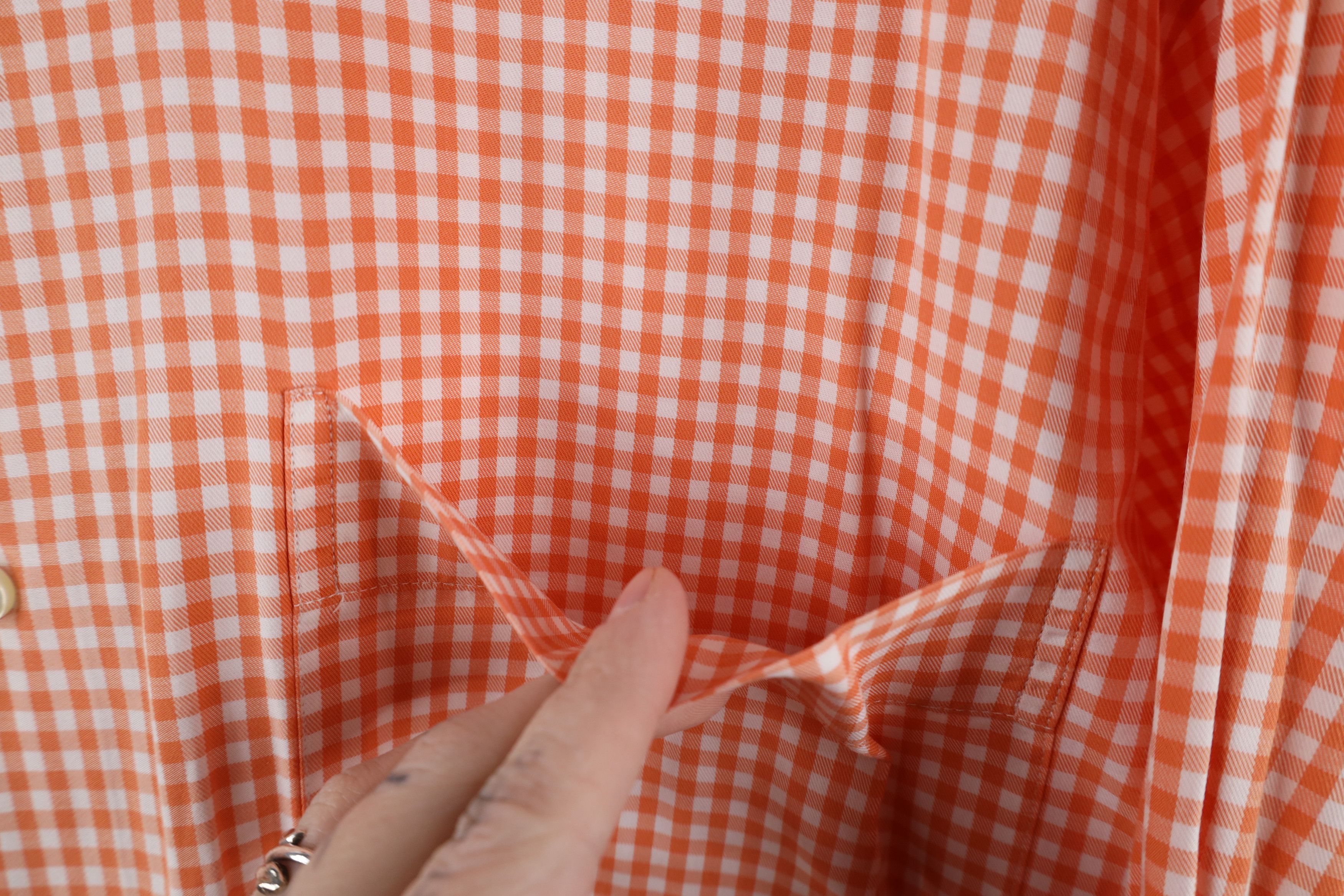 Peter Millar × Vintage Peter Millar Gingham Plaid Collared Button Down Shirt Cotton Size US M / EU 48-50 / 2 - 5 Thumbnail