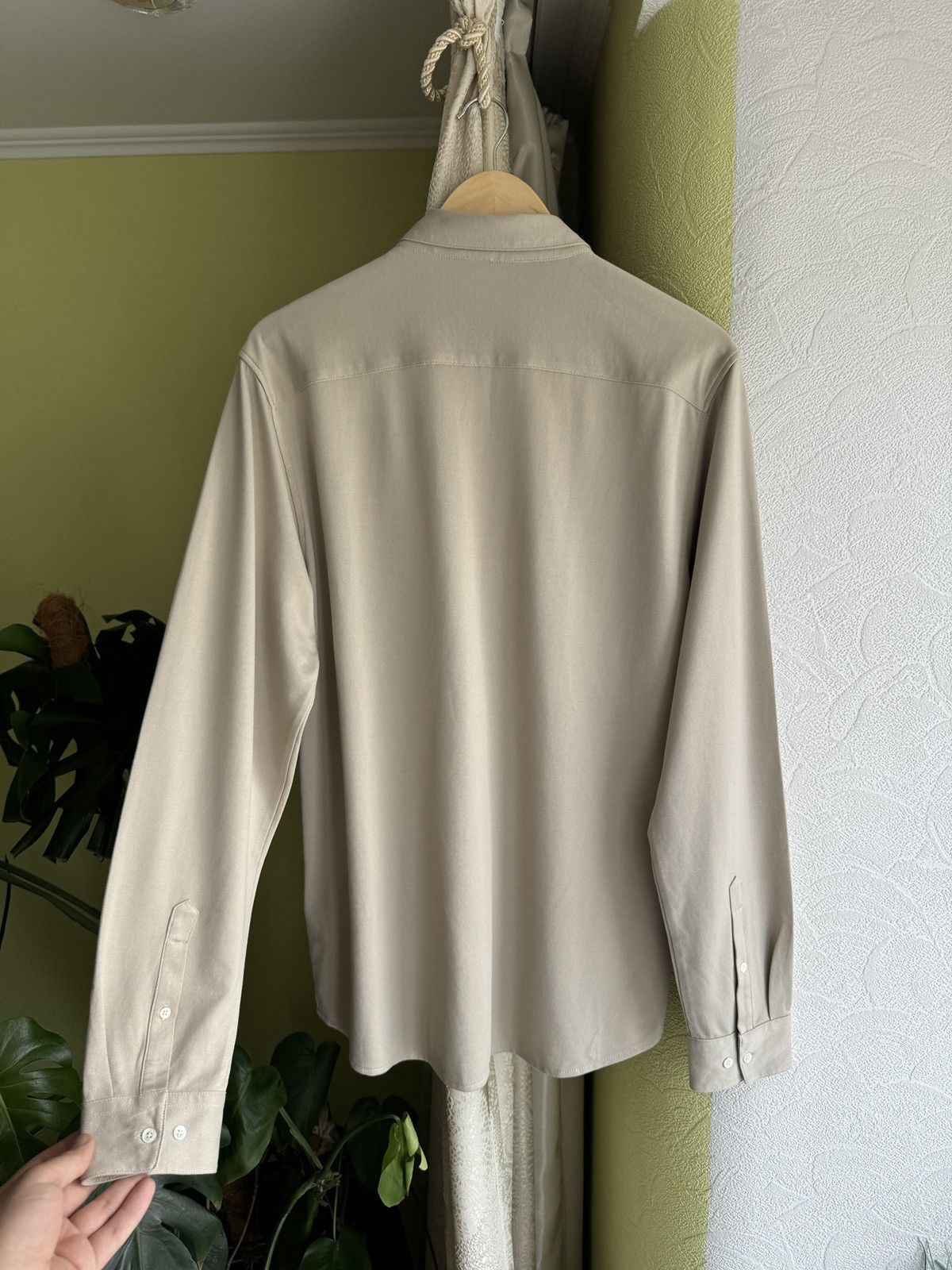 NN07 NN07 No Nationality Falk Shirt Beige Slim Fit Size US XL / EU 56 / 4 - 2 Thumbnail