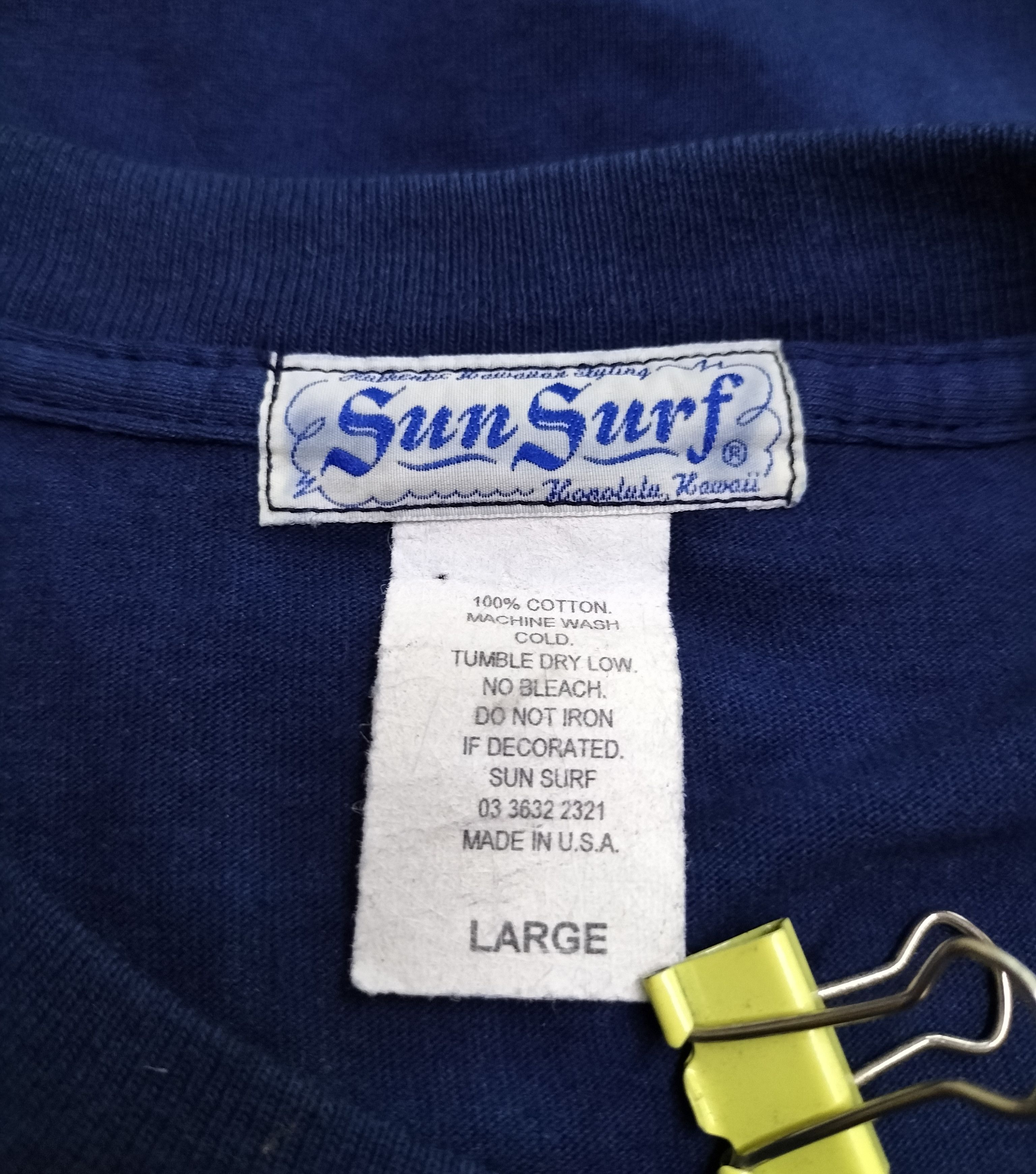 Sun Surf Sun surf kalakaua mahalo tshirt Size US L / EU 52-54 / 3 - 7 Thumbnail