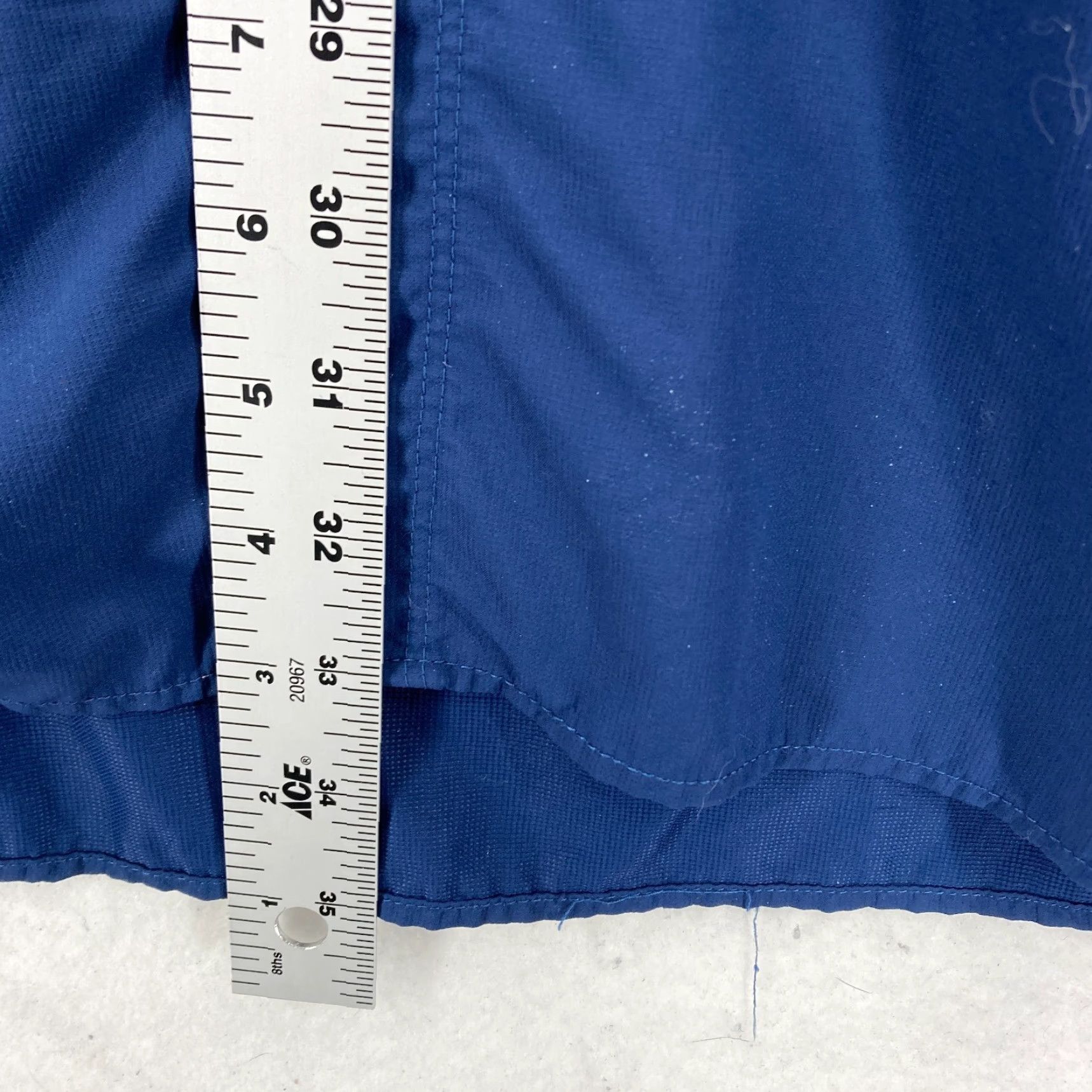 Vintage Columbia Button-Up Shirt Mens 3XT Blue Nylon Lightweight Vented Roll Tab Sleeve Fishing Hiking Size US XXL / EU 58 / 5 - 7 Thumbnail