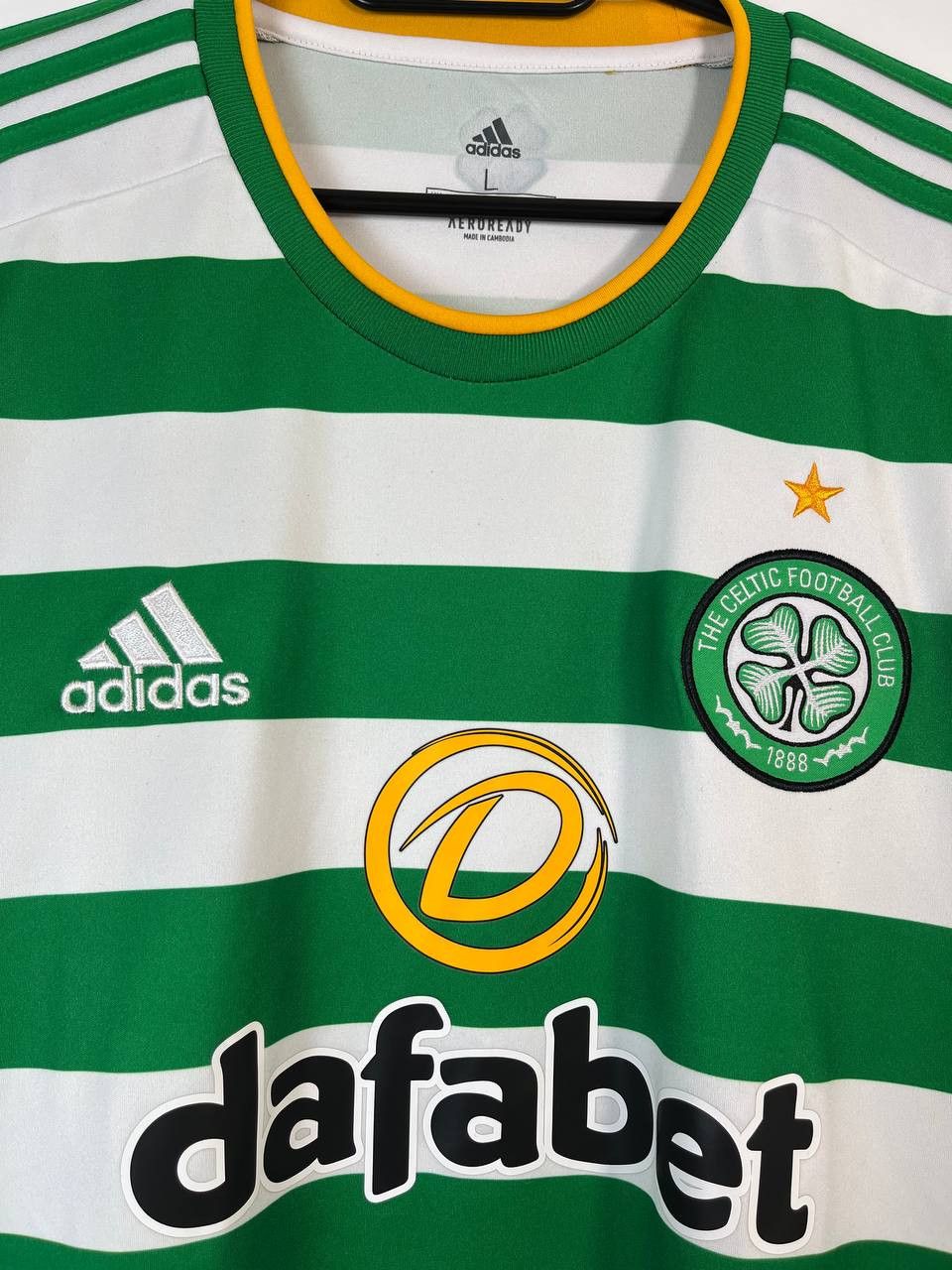 Adidas Celtic 2020-2021 Home Football Long Sleeve Shirt Adidas Sz L Size US L / EU 52-54 / 3 - 2 Thumbnail