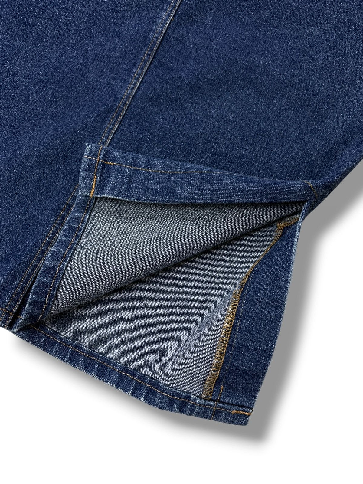 Dolce & Gabbana Vintage Dolce & Gabbana Denim Pencil Midi Skirt Made In IT Size 33" - 5 Thumbnail