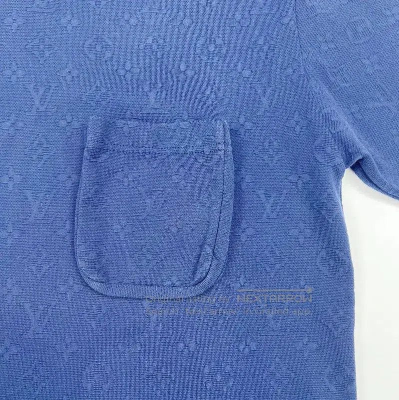 Louis Vuitton Louis Vuitton Blue Cotton Graphic T-Shirt . Size US S / EU 44-46 / 1 - 3 Thumbnail