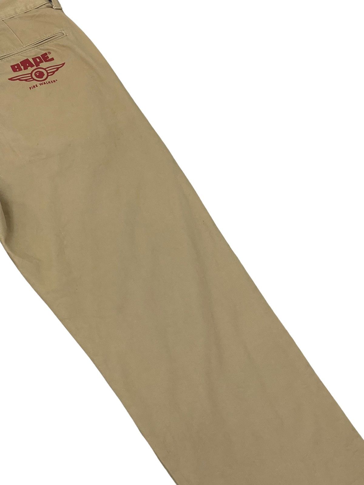 Bape Bape Nigo Era Khaki Pant Fire Walker Regular Straight 7🟦7 Size US 32 / EU 48 - 17 Thumbnail