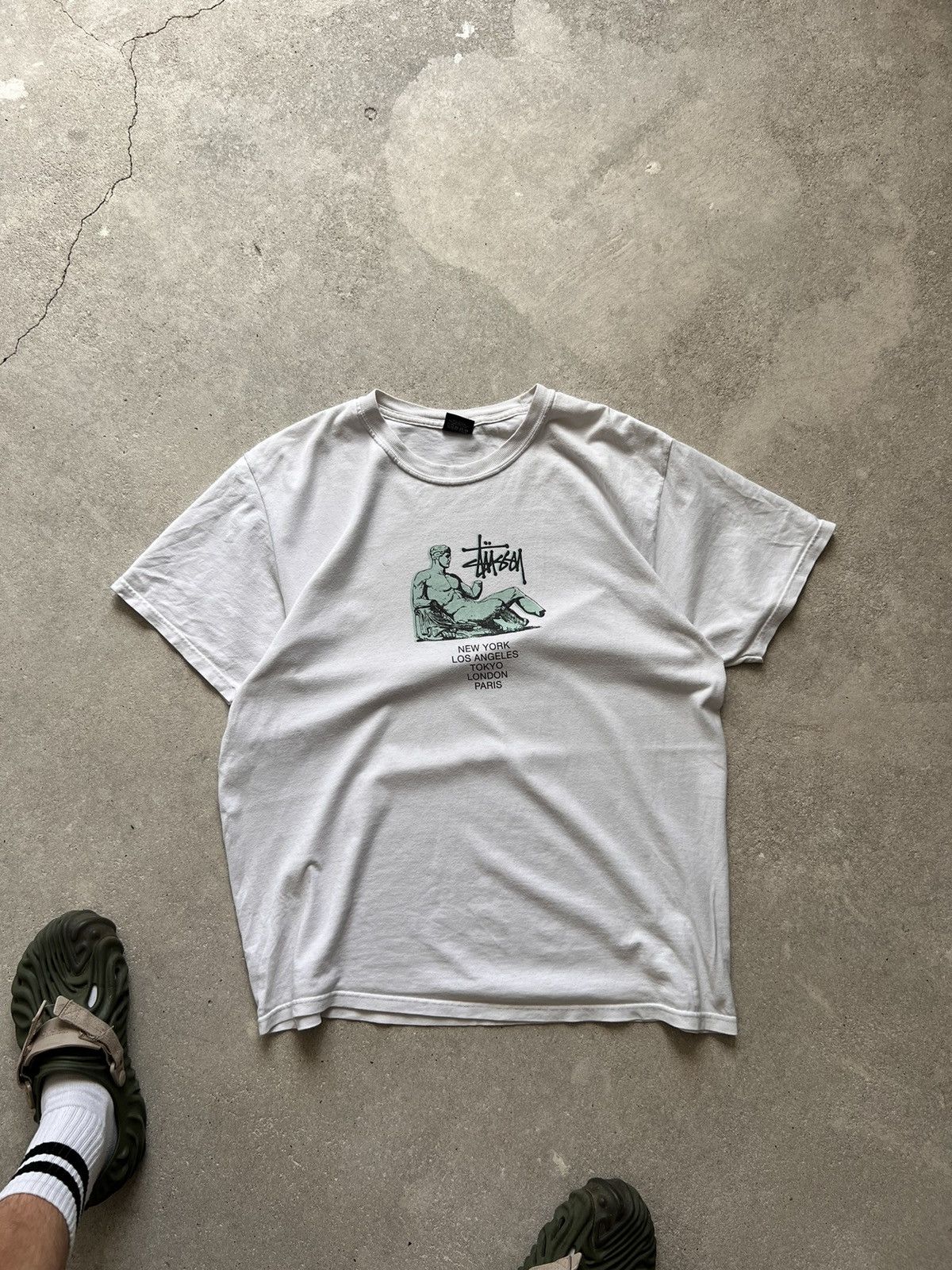 Stussy × Vintage Vintage Stussy Tee Size US L / EU 52-54 / 3 - 4 Thumbnail