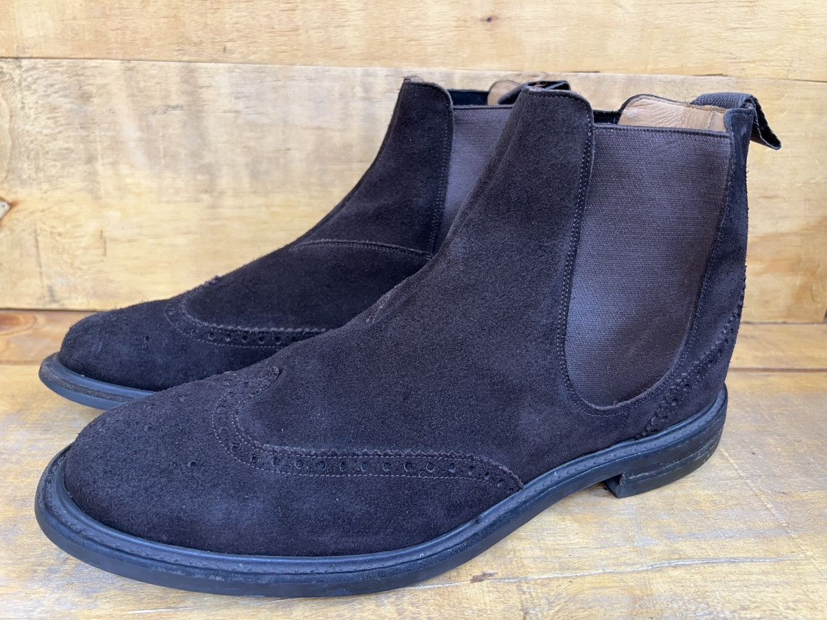 Church's Church’s ‘GRANSLEY 2’ Mens Brown Suede Leather Chelsea Boot Size US 10 / EU 43 - 4 Thumbnail