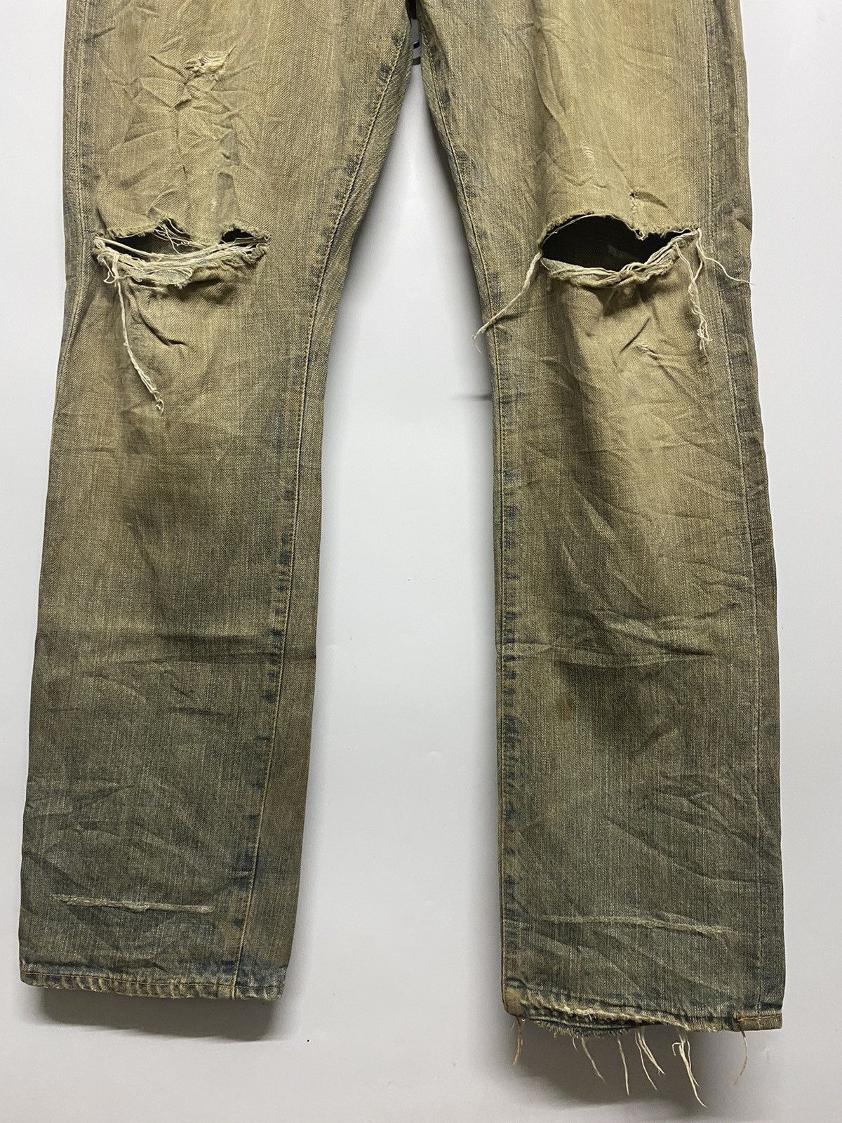 Swagger Swagger Distressed Selvedge Denim Jeans Pants Size US 36 / EU 52 - 4 Thumbnail