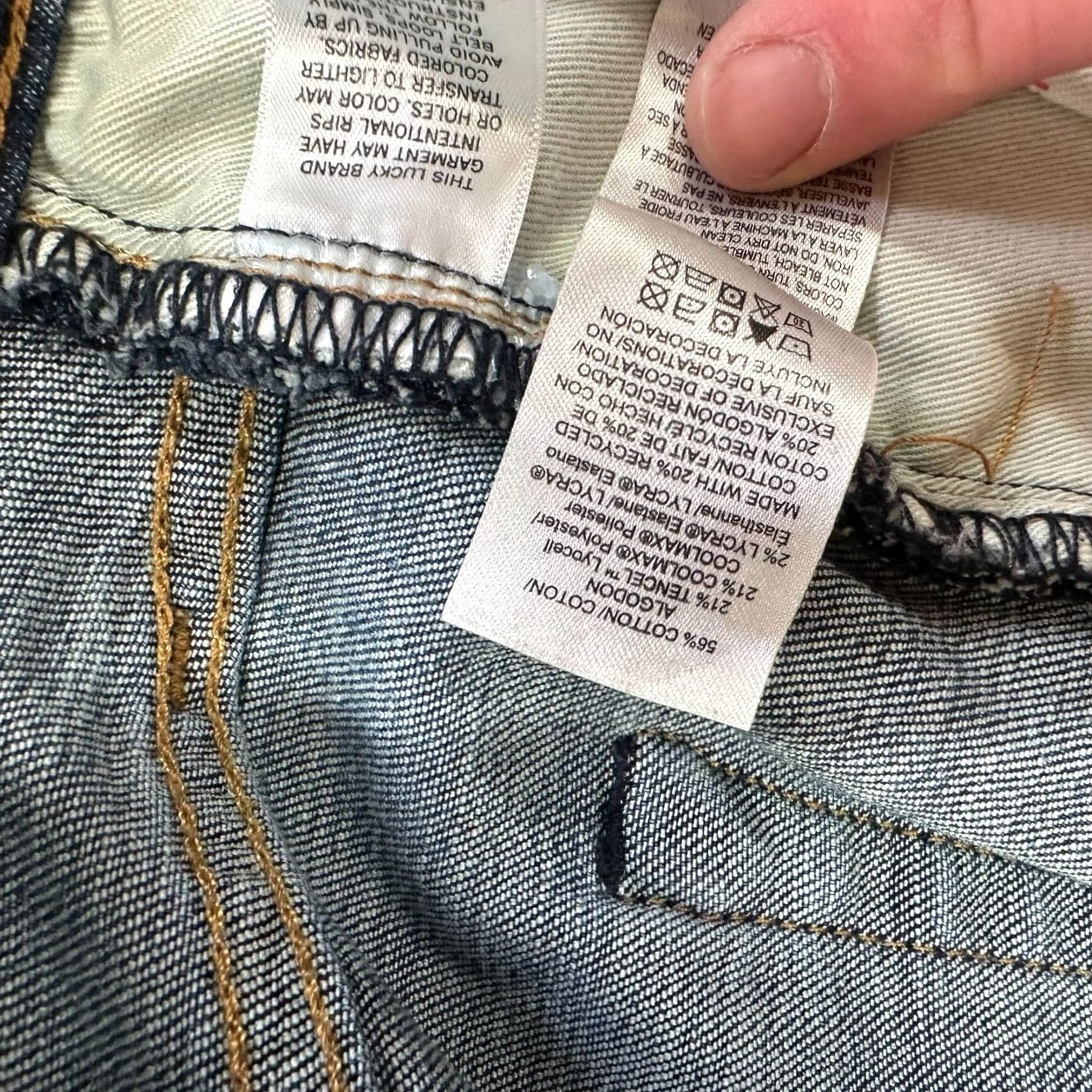Lucky Brand Lucky Brand 363 Jeans Shirt? Size US 36 / EU 52 - 7 Thumbnail
