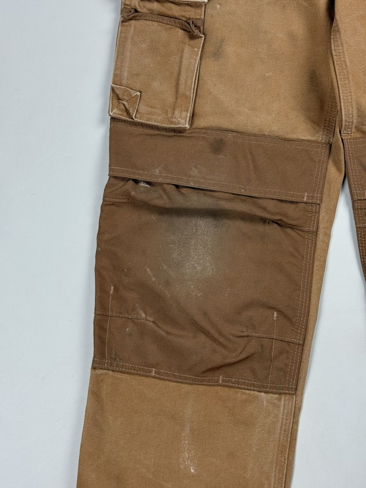 Carhartt Carhartt Canvas Workwear Double Knee Cargo Pants Trousers Size US 30 / EU 46 - 9 Thumbnail