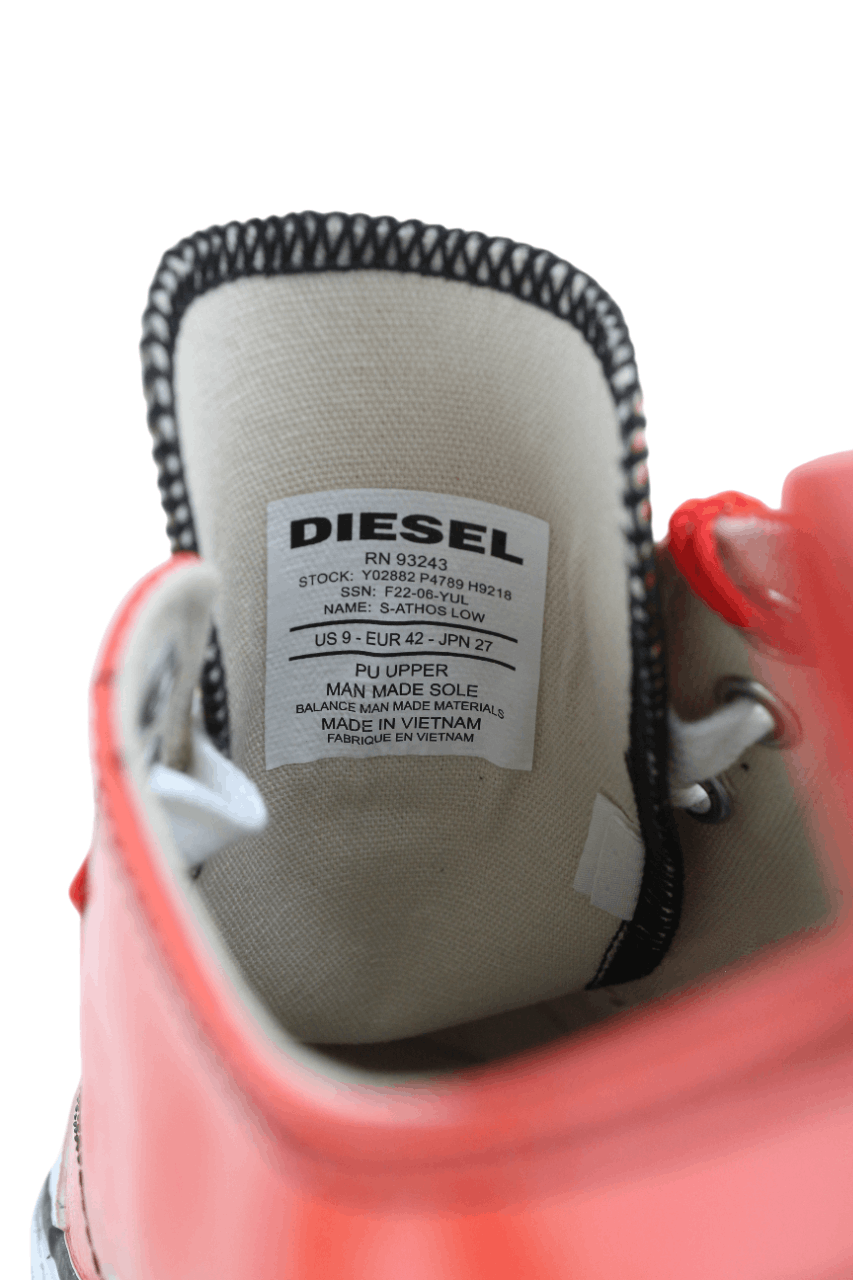 Diesel S-ATHOS LOW EU42 Mid Red Coated 40578 Size US 9 / EU 42 - 11 Thumbnail