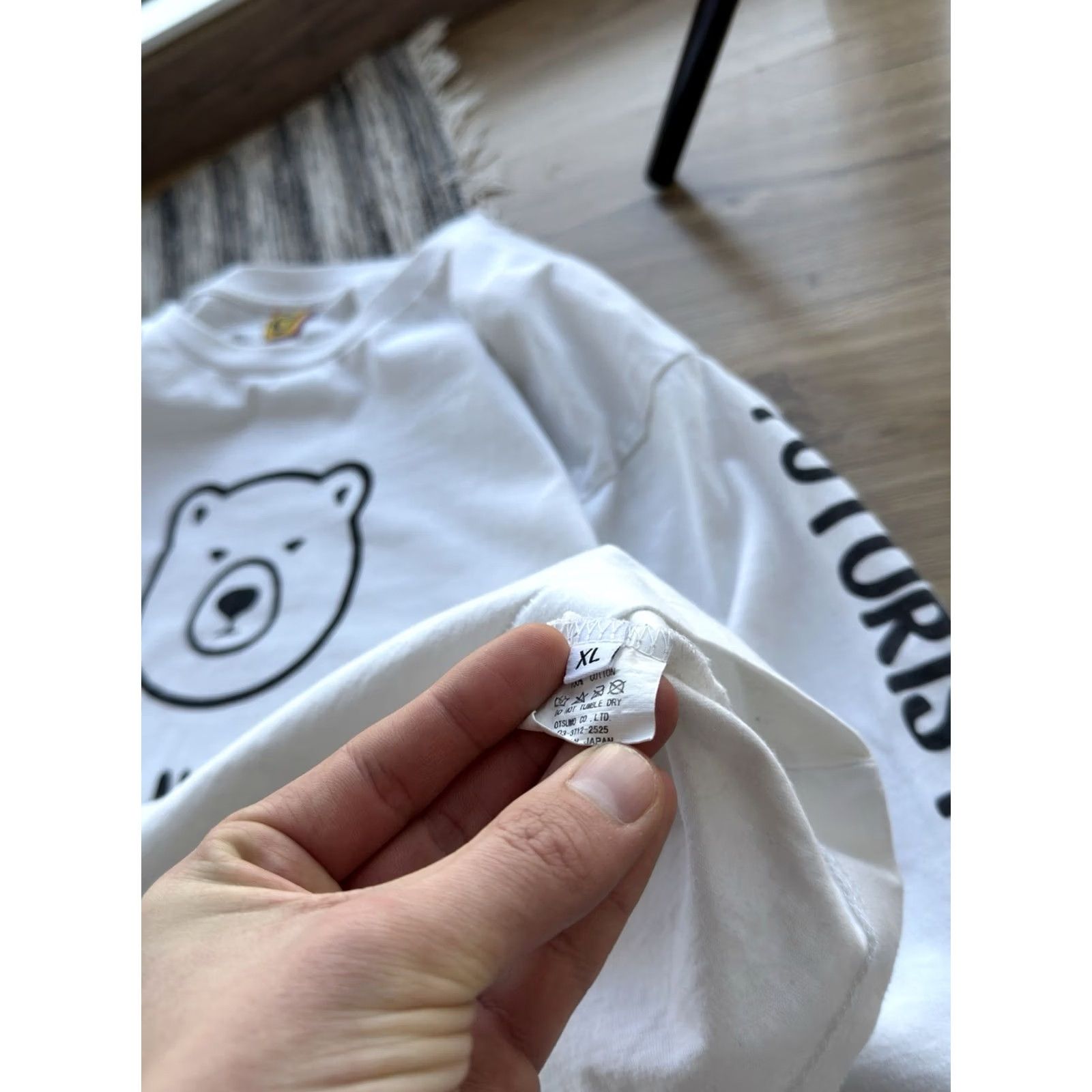 Vintage Haman Made Mens XL White Dry Alls Big Logo Long Sleeve Size Japan Size US XL / EU 56 / 4 - 7 Thumbnail